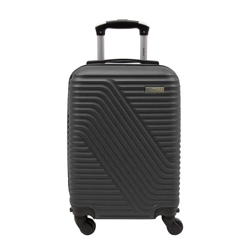 Mala Para Viagem Abs 18 Boston Cinza Chumbo - Batiki