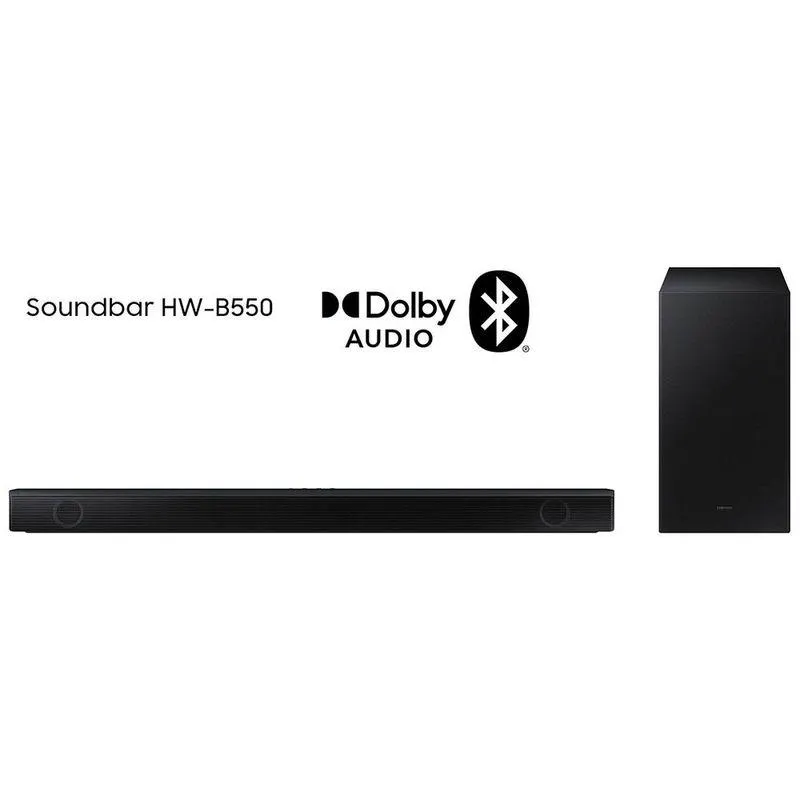 Soundbar Samsung HW-B550/ZD 2.1 Canais 410W Preta