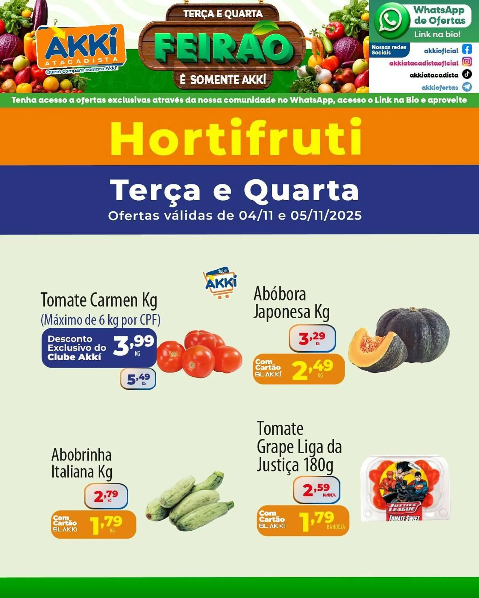 Encarte de Folheto Akki Atacadista 3 de novembro até 5 de novembro 2025 - Pagina 4