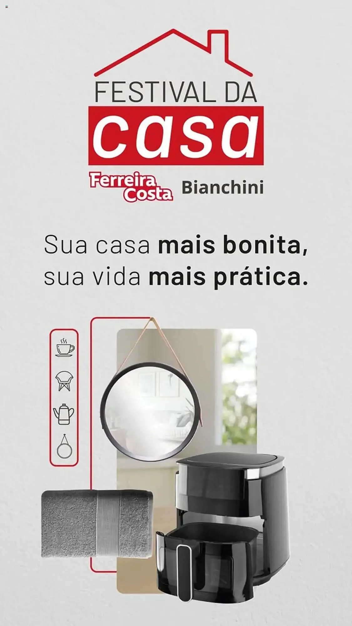 Encarte de Catálogo Ferreira Costa 14 de agosto até 1 de setembro 2025 - Pagina 1