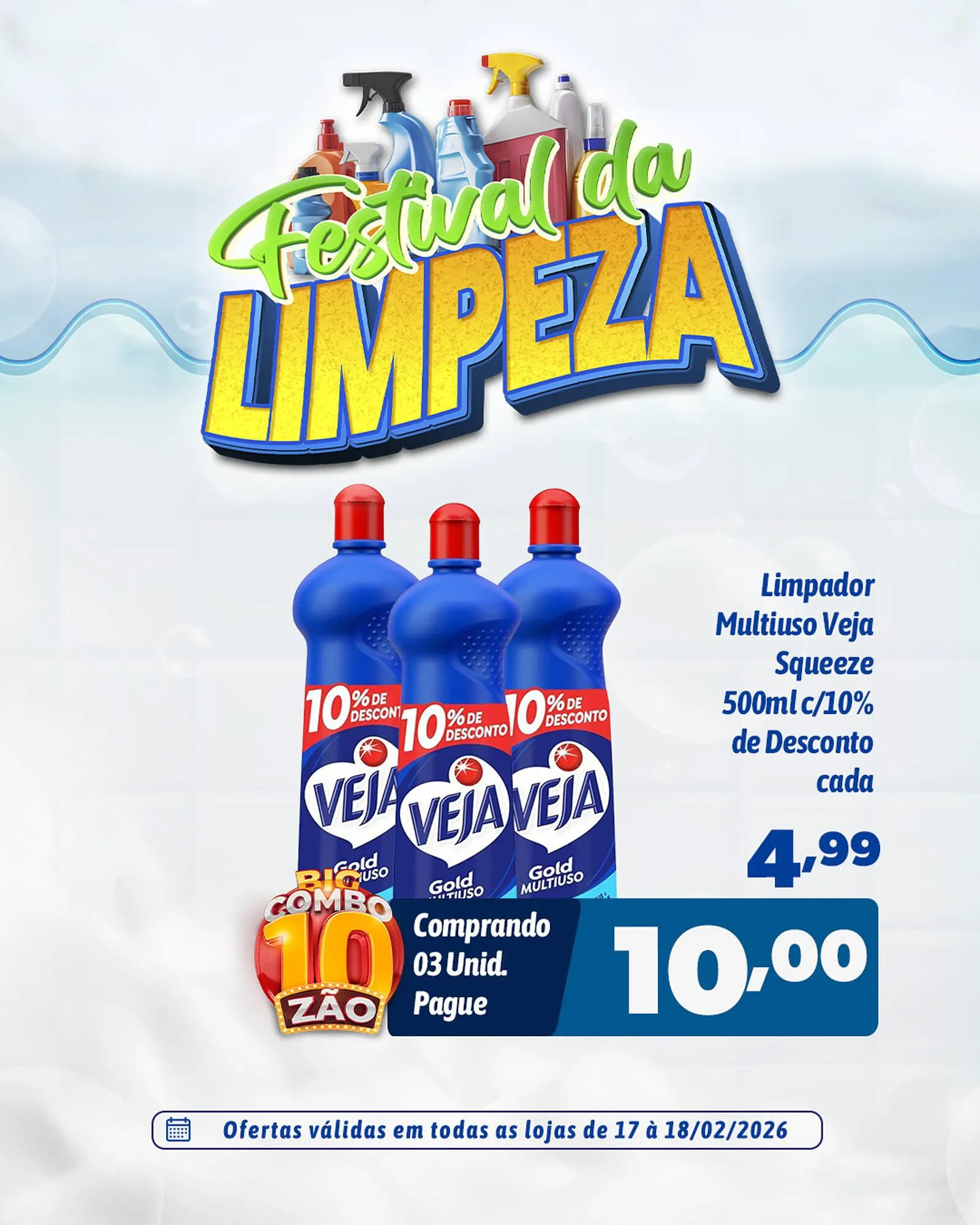 Encarte de Catálogo Supermercados Big Compra 17 de fevereiro até 18 de fevereiro 2026 - Pagina 4