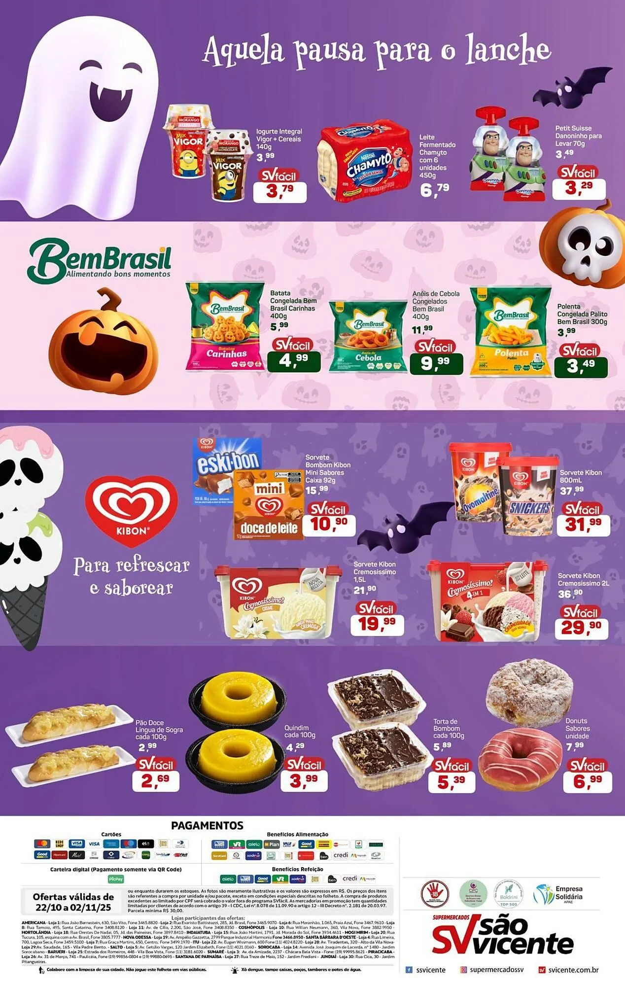 Encarte de Catálogo Supermercados São Vicente 24 de outubro até 2 de novembro 2025 - Pagina 4