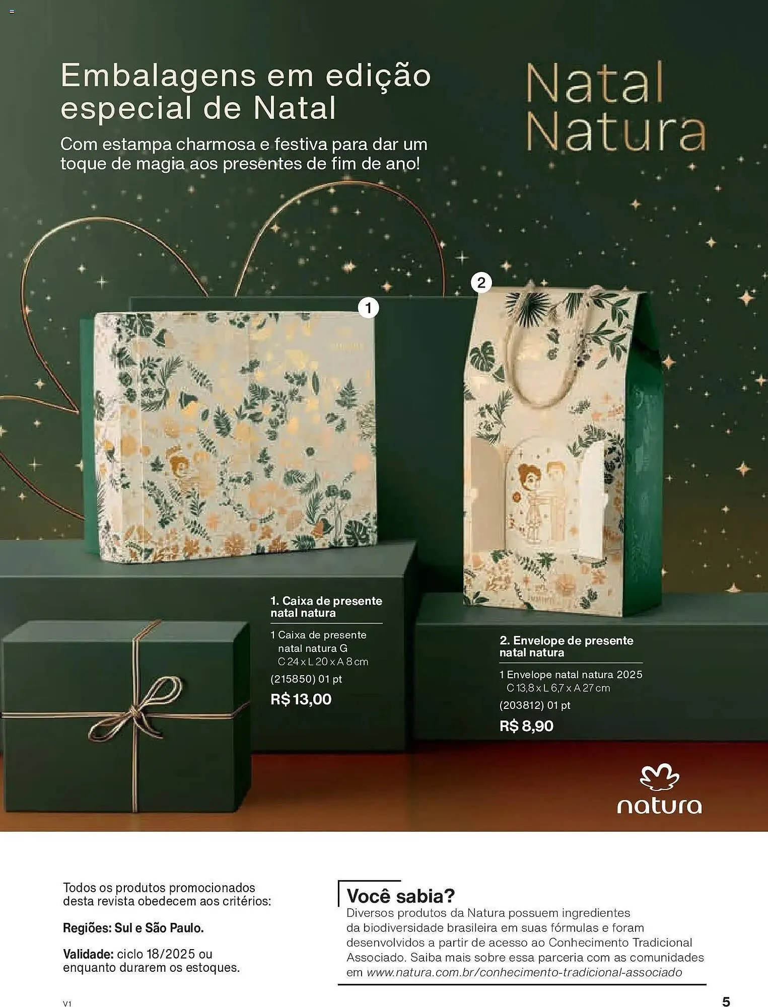 Encarte de Catálogo Natura 30 de outubro até 27 de novembro 2025 - Pagina 5