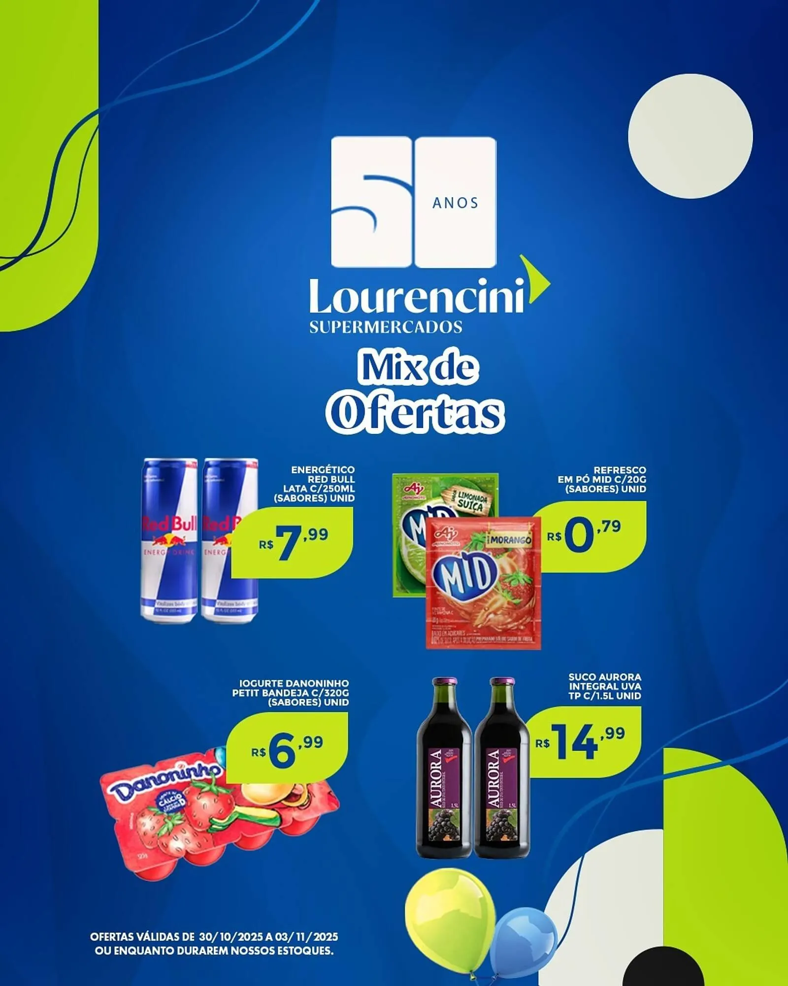 Encarte de Catálogo Lourencini Supermercados 1 de novembro até 3 de novembro 2025 - Pagina 4