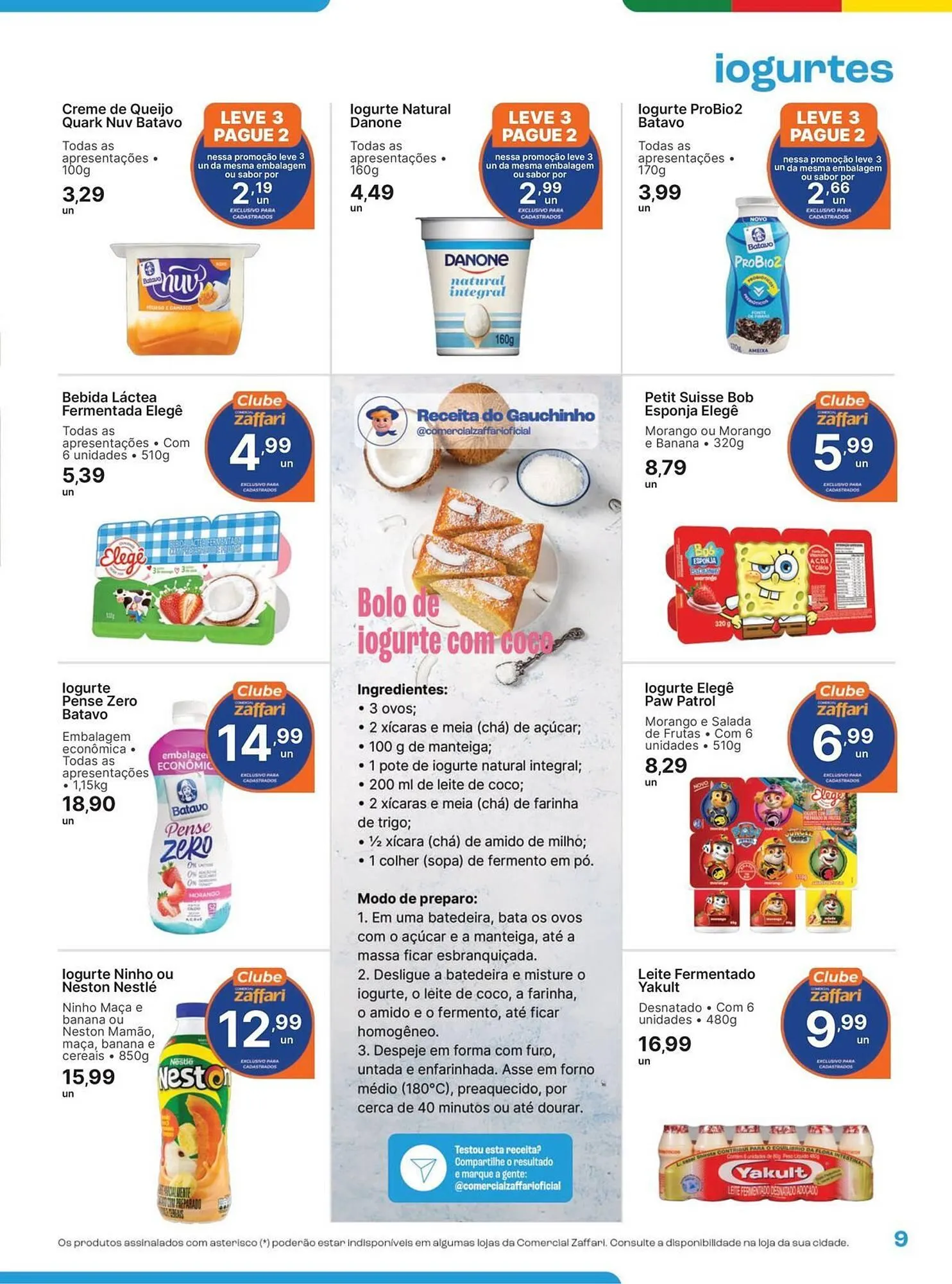 Encarte de Encarte Comercial Zaffari 12 de setembro até 21 de setembro 2025 - Pagina 9