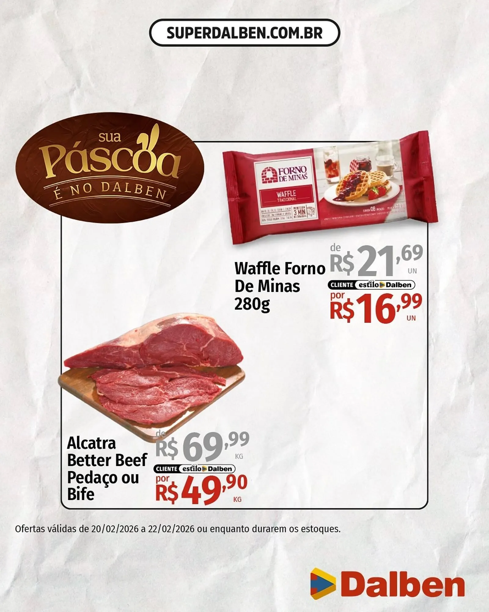 Encarte de Catálogo Supermercado Dalben 20 de fevereiro até 22 de fevereiro 2026 - Pagina 5