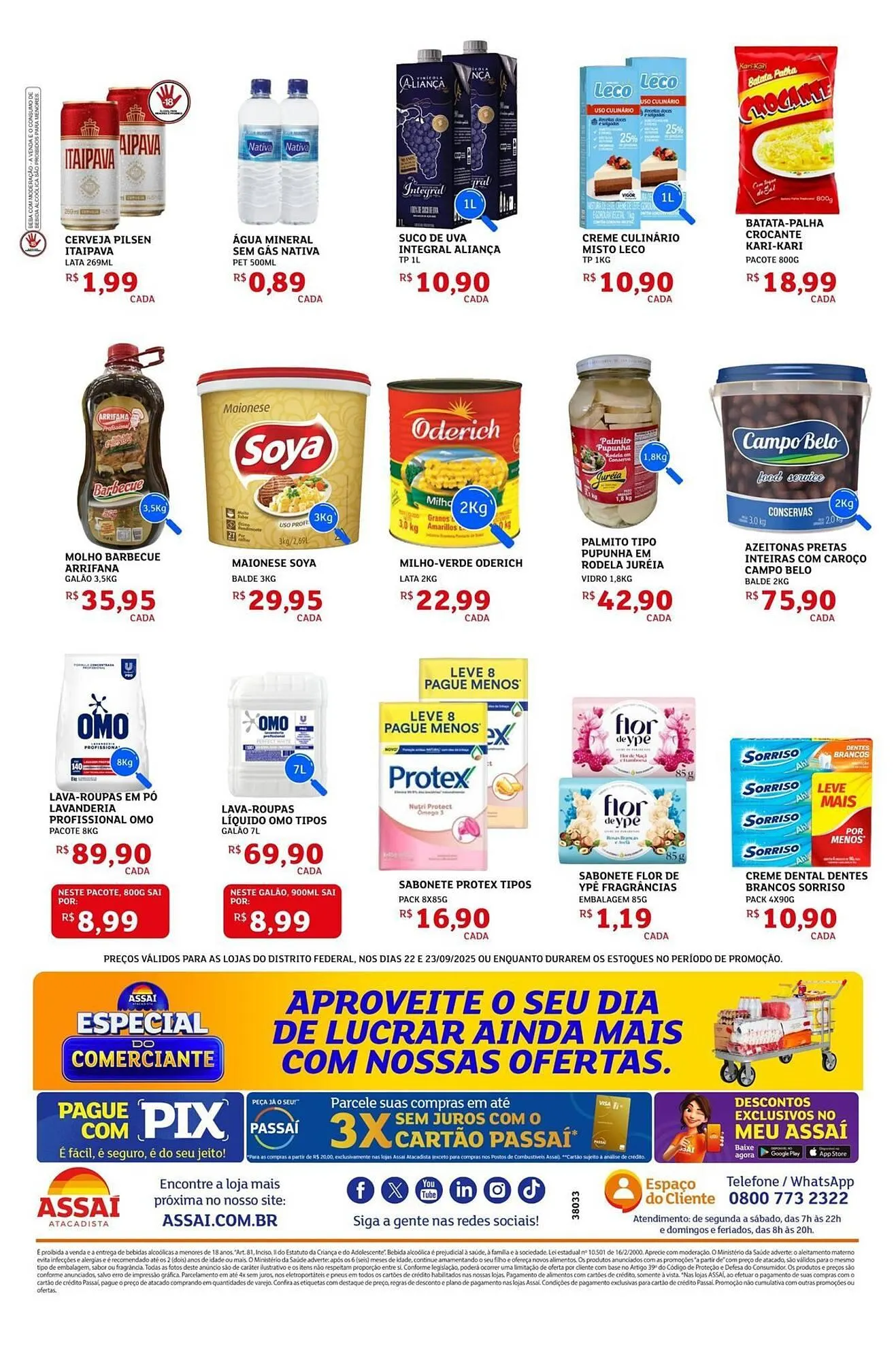 Encarte de Encarte Assaí Atacadista 22 de setembro até 23 de setembro 2025 - Pagina 2