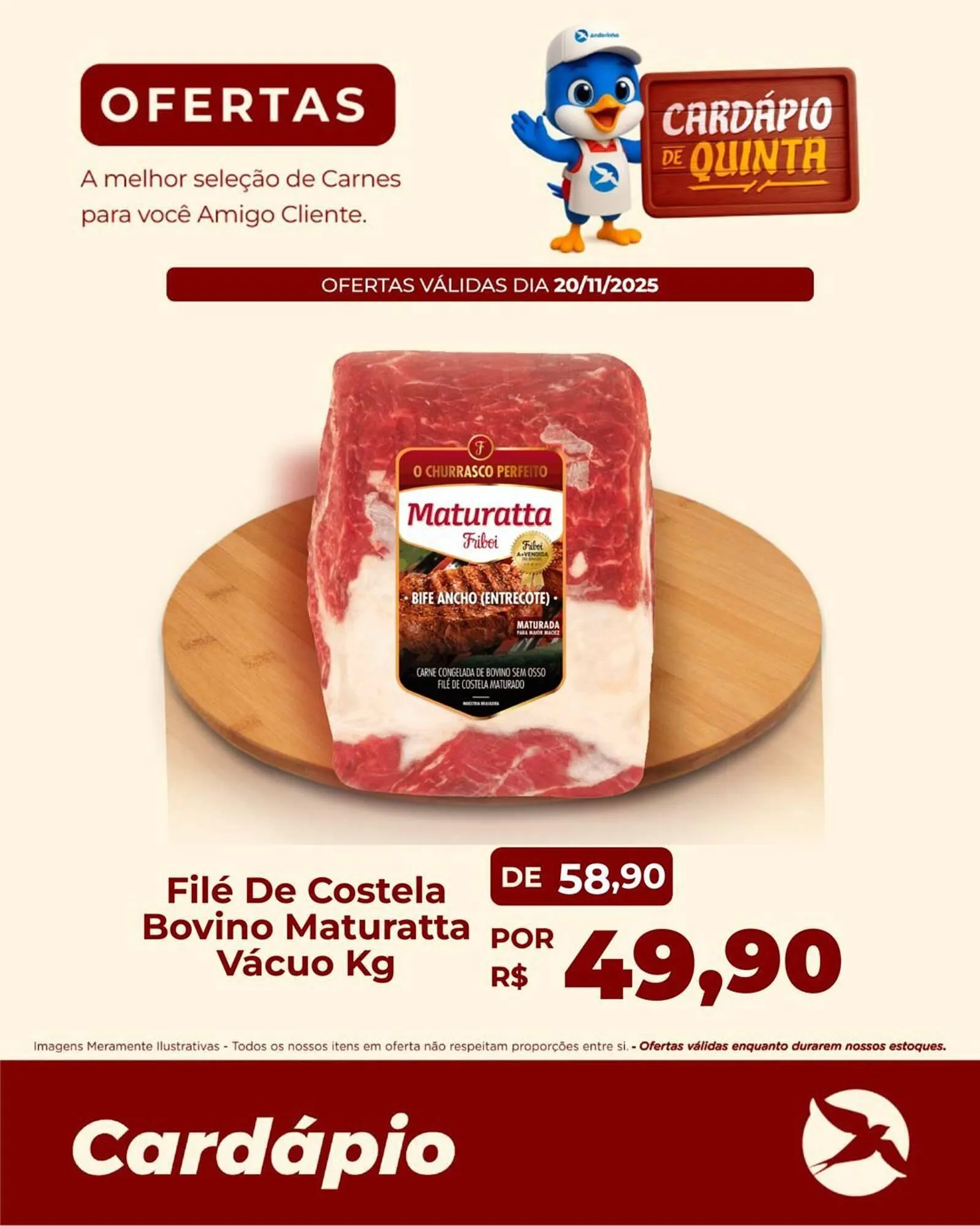 Encarte de Folheto Andorinha Hipermercado 20 de novembro até 20 de novembro 2025 - Pagina 1