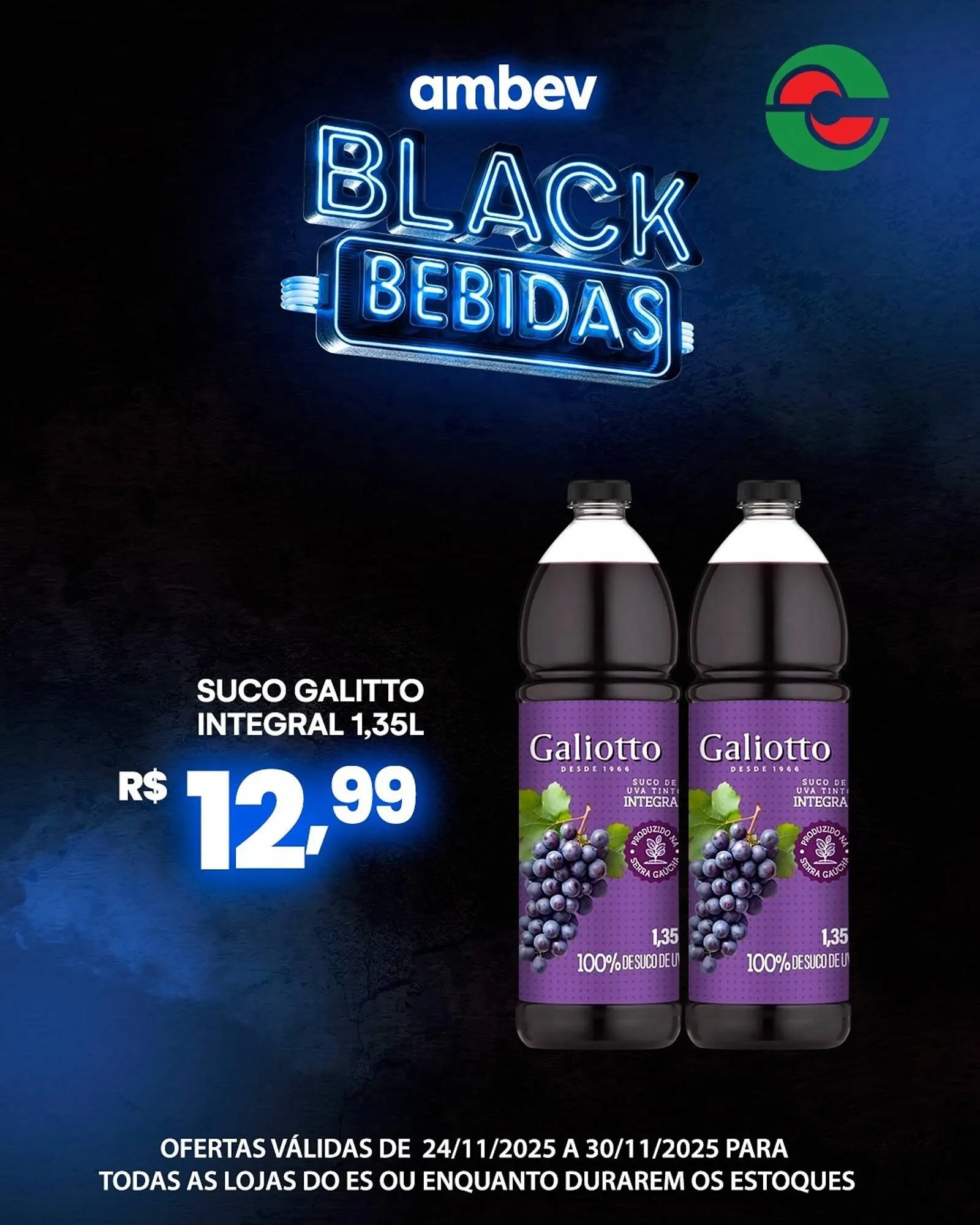 Encarte de Catálogo Casagrande Supermercados 25 de novembro até 30 de novembro 2025 - Pagina 1