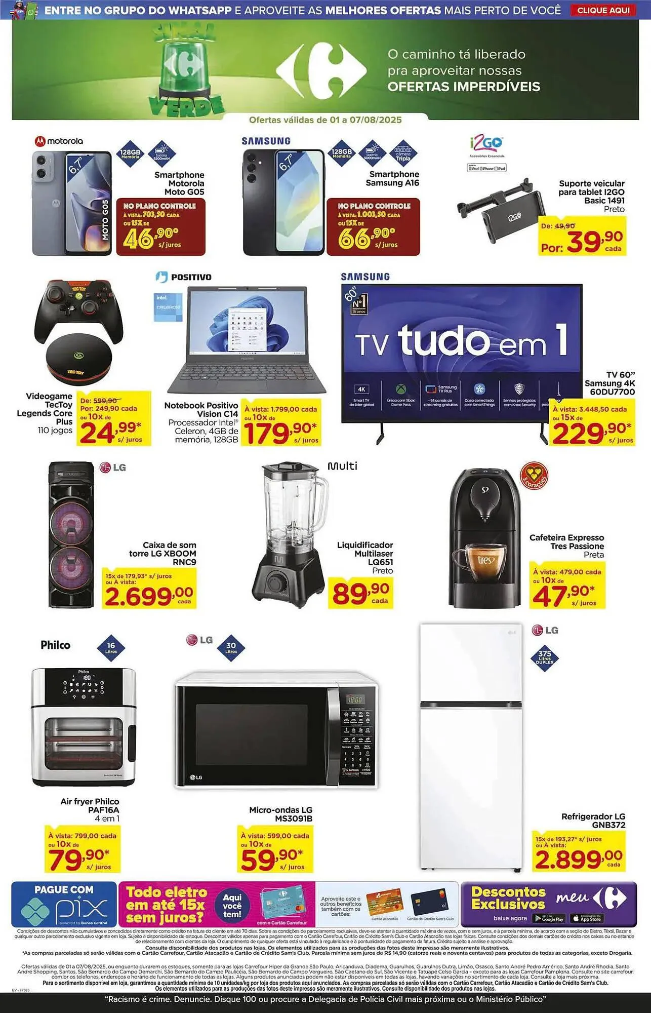 Encarte de Catálogo Carrefour 1 de agosto até 7 de agosto 2025 - Pagina 16