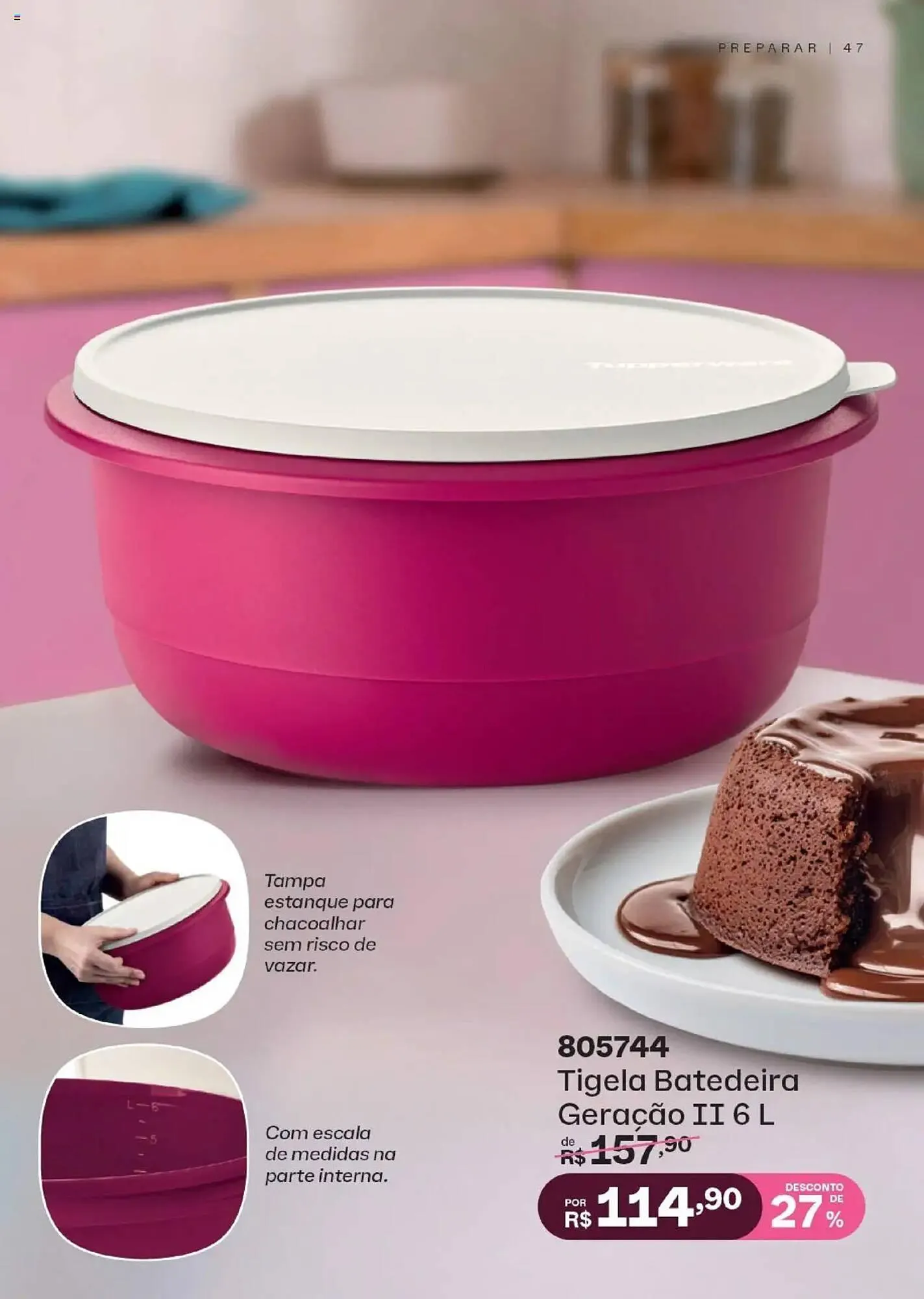 Encarte de Catálogo Tupperware 16 de junho até 14 de agosto 2025 - Pagina 47