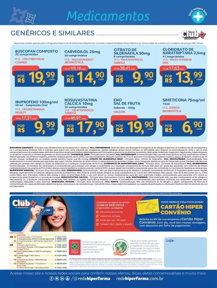 Encarte de Catálogo Santa Catarina 7 de novembro até 4 de dezembro 2024 - Pagina 4