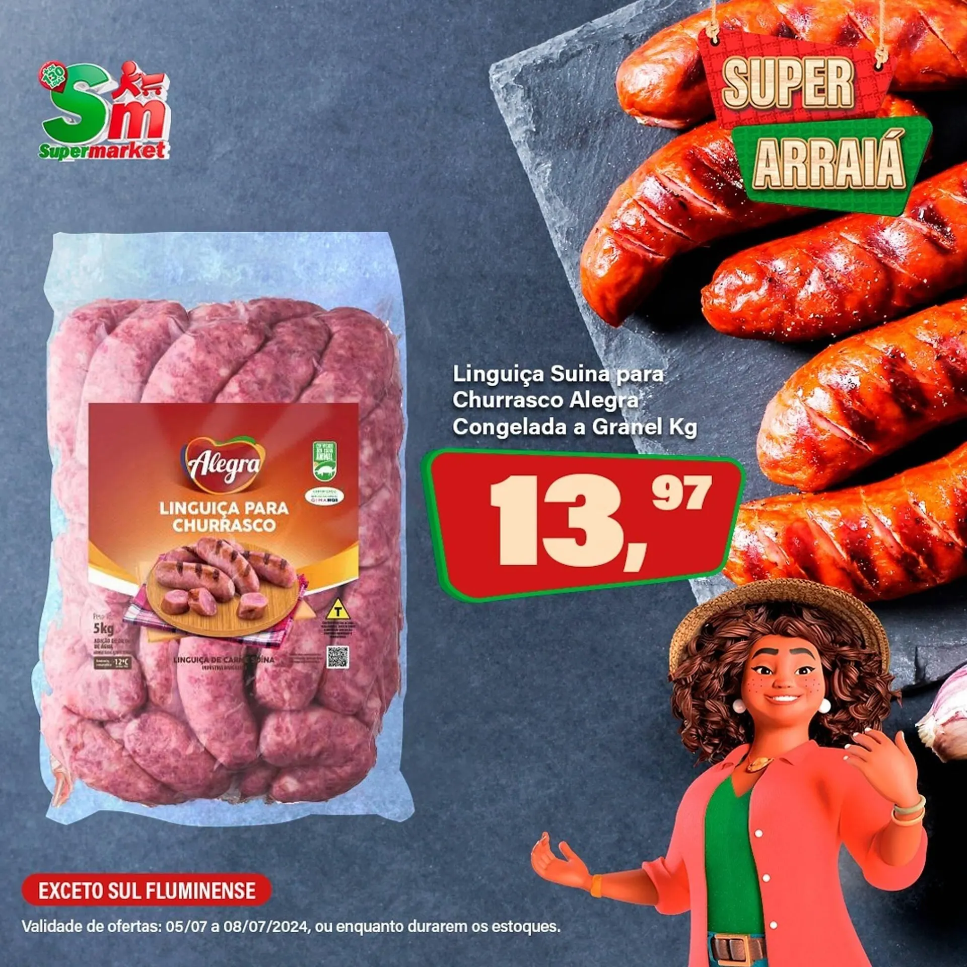 Encarte de Catálogo Rede Supermarket 5 de julho até 8 de julho 2024 - Pagina 3