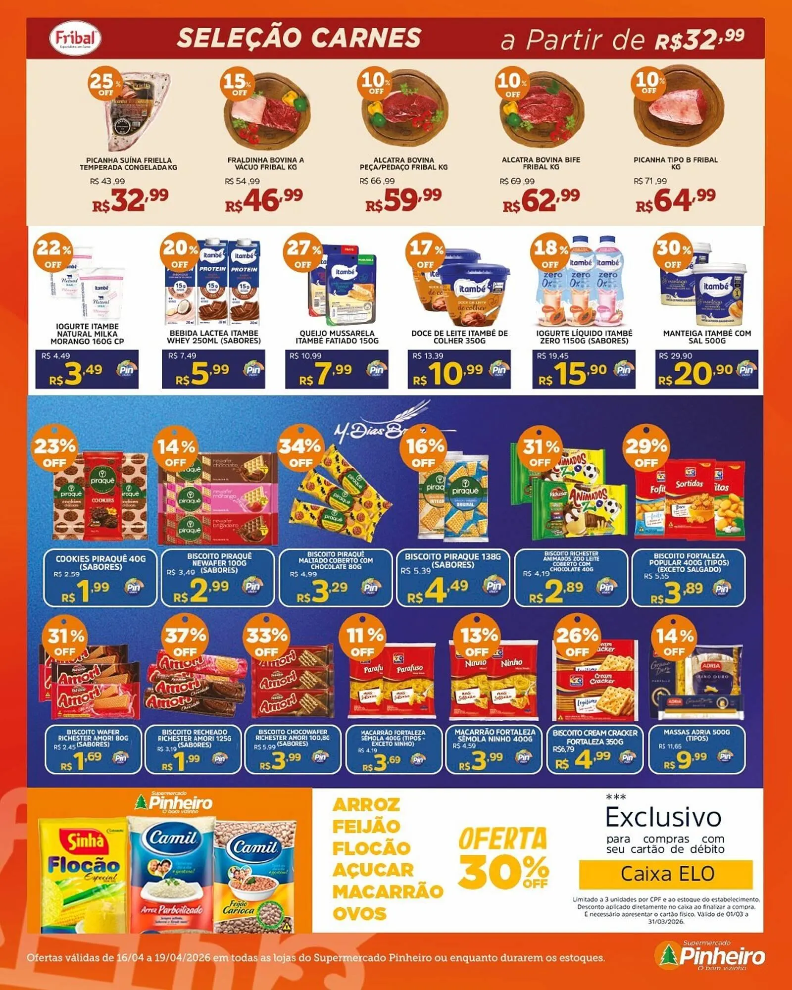 Encarte de Encarte Pinheiro Supermercado 16 de abril até 19 de abril 2026 - Pagina 4