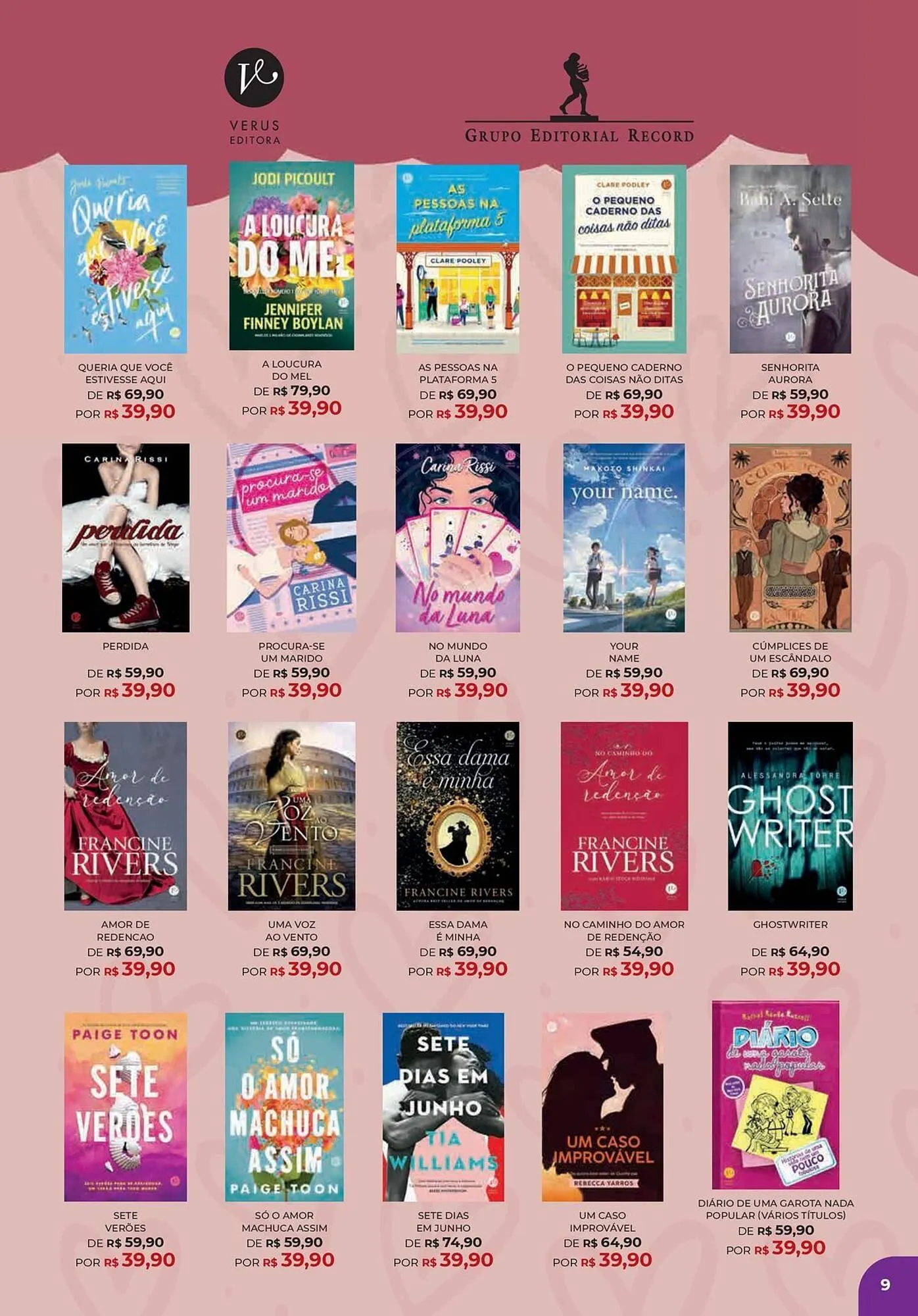 Encarte de Catálogo Livraria Leitura 27 de maio até 13 de julho 2025 - Pagina 9