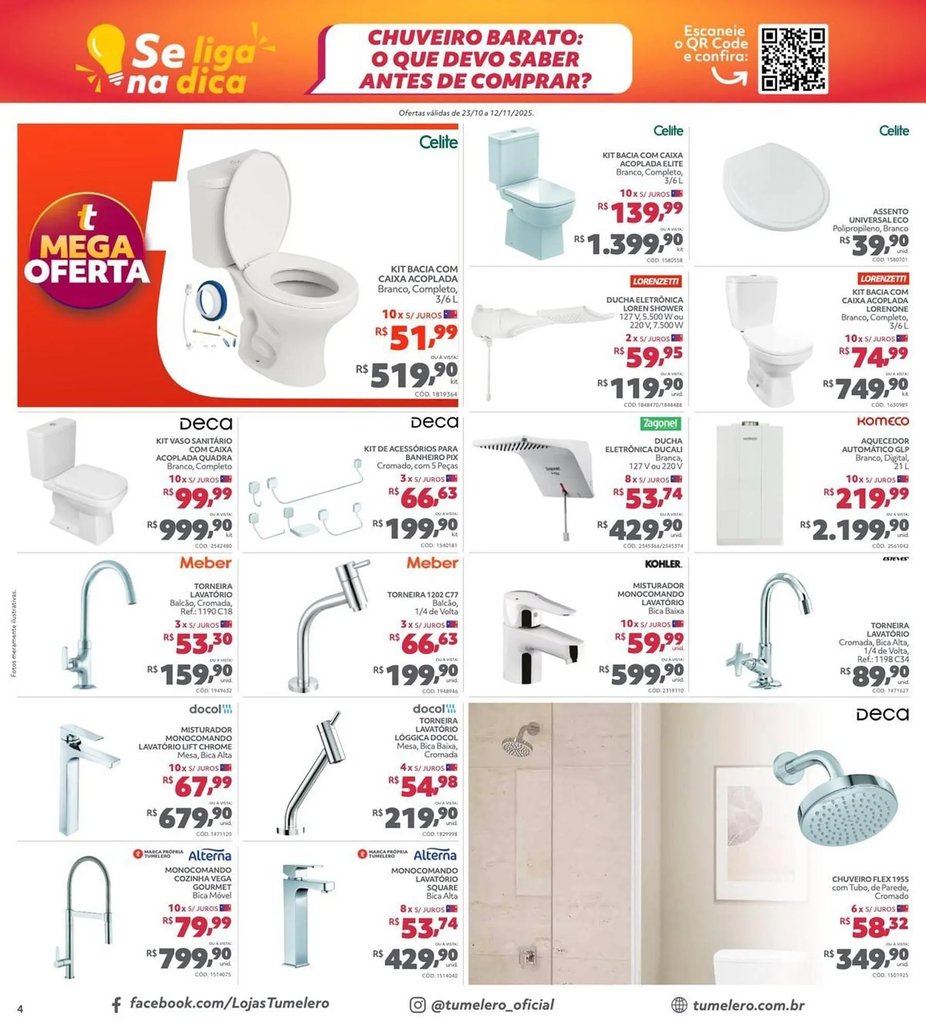 Encarte de Catálogo Tumelero 7 de novembro até 12 de novembro 2025 - Pagina 4