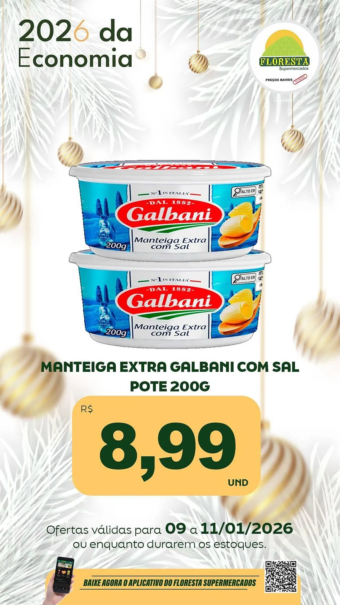 Encarte de Catálogo Floresta Supermercados 8 de janeiro até 10 de janeiro 2026 - Pagina 24