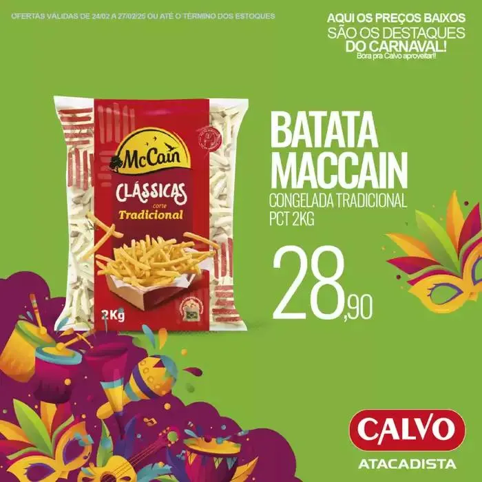 Encarte de Oferta Calvo Atacadista 24 de fevereiro até 27 de fevereiro 2025 - Pagina 6