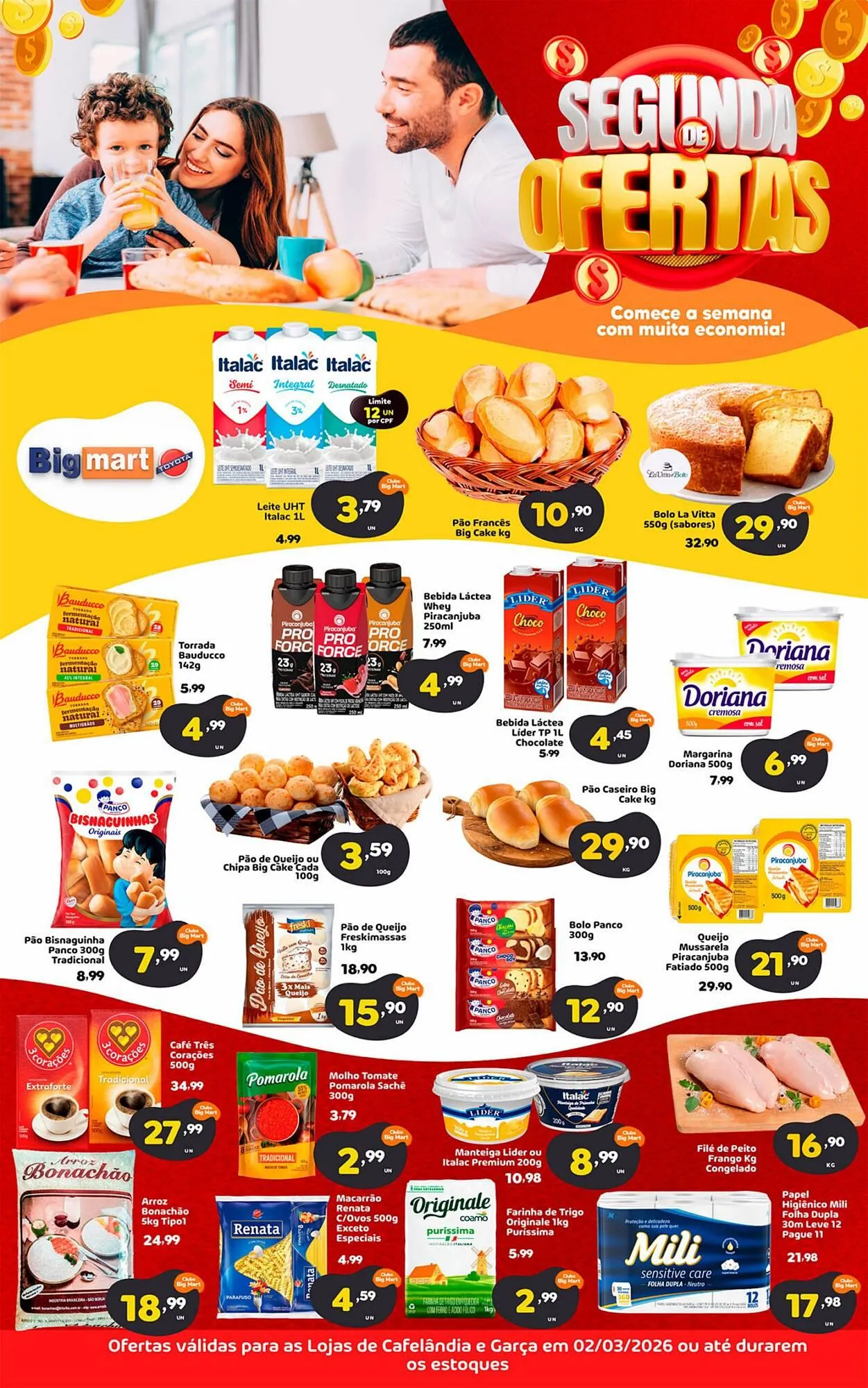Encarte de Catálogo Bigmart 2 de março até 3 de março 2026 - Pagina 1