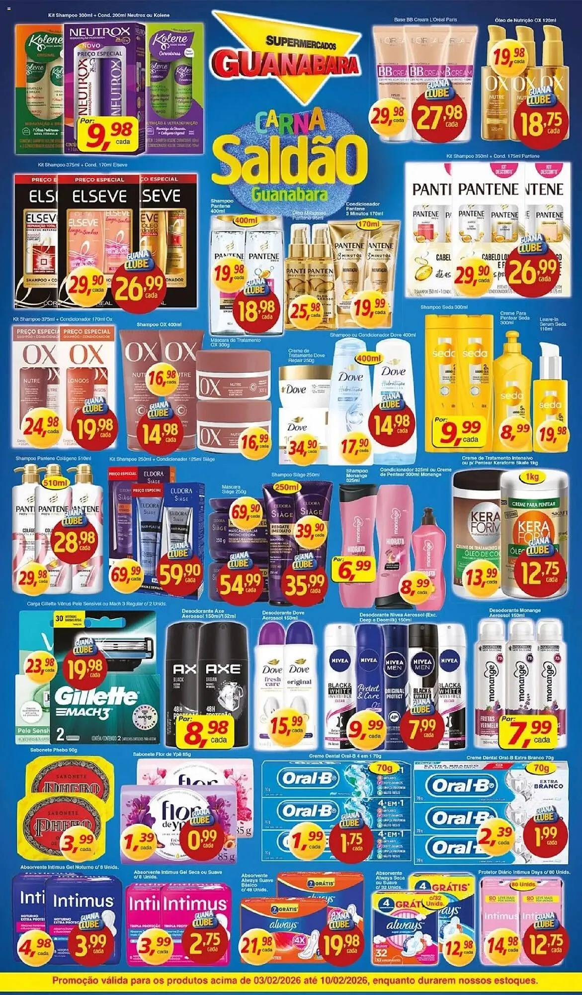 Encarte de Encarte Supermercados Guanabara 3 de fevereiro até 10 de fevereiro 2026 - Pagina 10