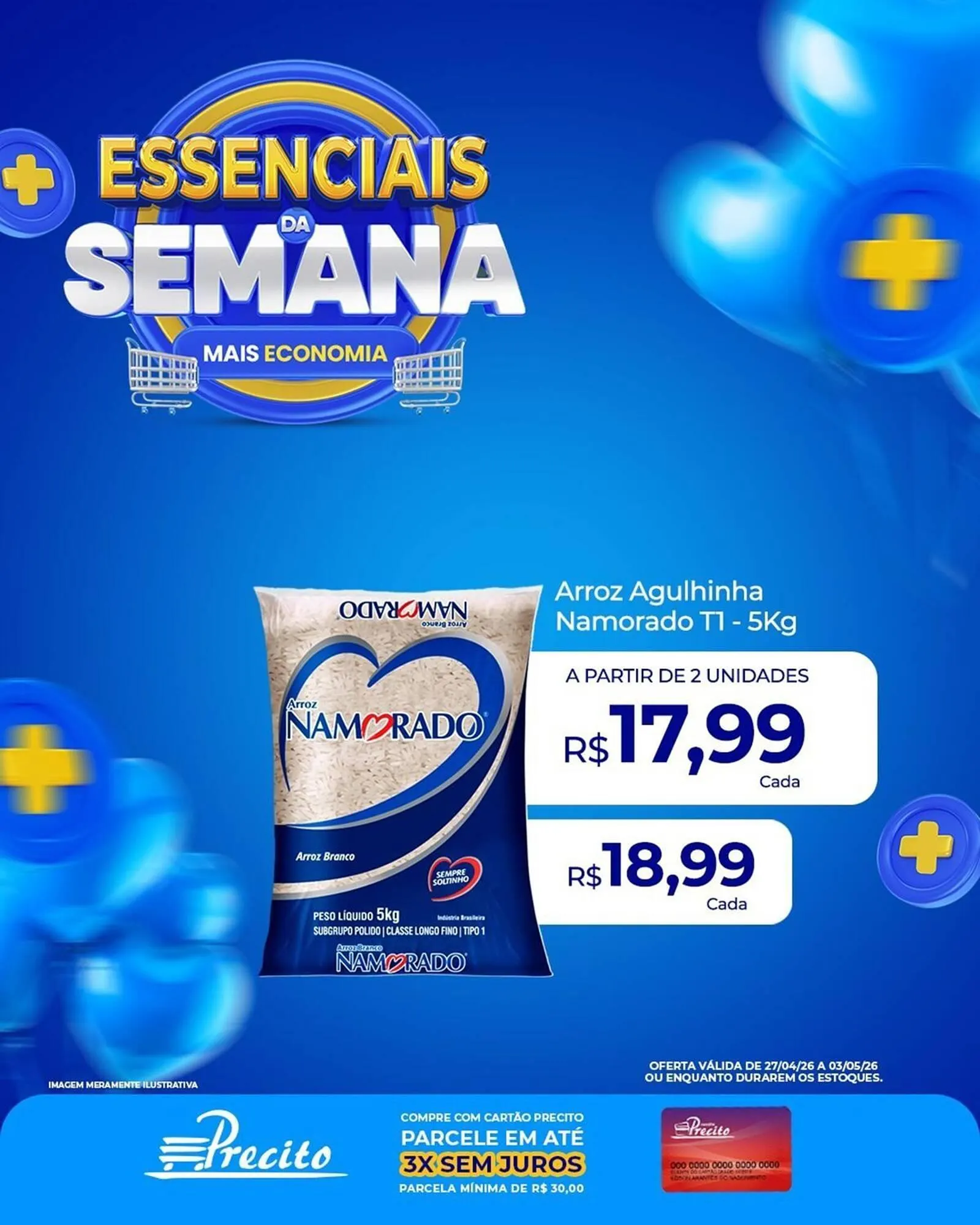 Encarte de Catálogo Supermercado Precito 27 de abril até 3 de maio 2026 - Pagina 1