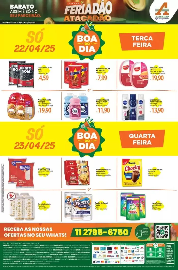 Encarte de Ofertas exclusivas 18 de abril até 23 de abril 2025 - Pagina 2
