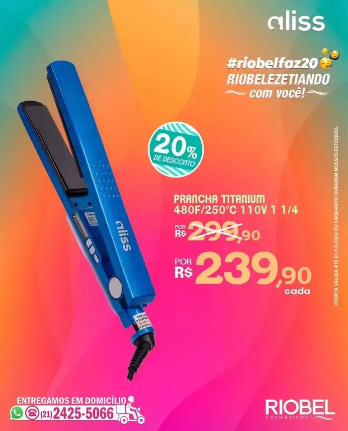 Encarte de Ofertas Rio Bel Cosméticos 19 de novembro até 1 de dezembro 2024 - Pagina 4
