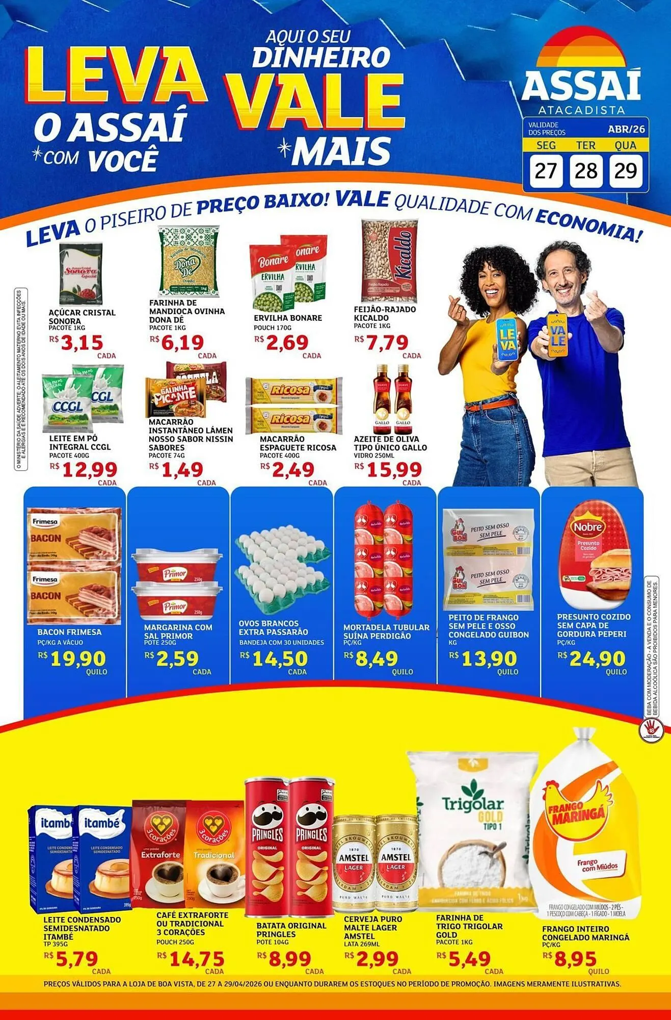 Encarte de Encarte Assaí Atacadista 27 de abril até 29 de abril 2026 - Pagina 1