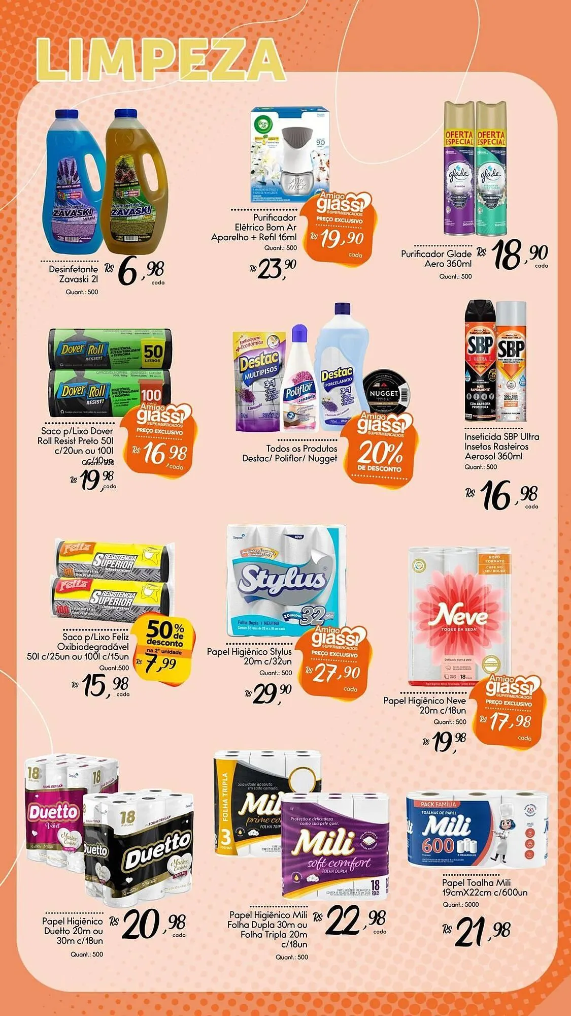 Encarte de Encarte Giassi Supermercados 13 de março até 26 de março 2026 - Pagina 23