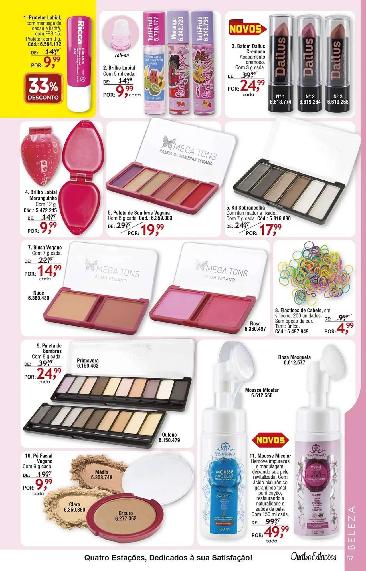 Encarte de Catálogo Quatro Estações 28 de abril até 30 de abril 2025 - Pagina 53