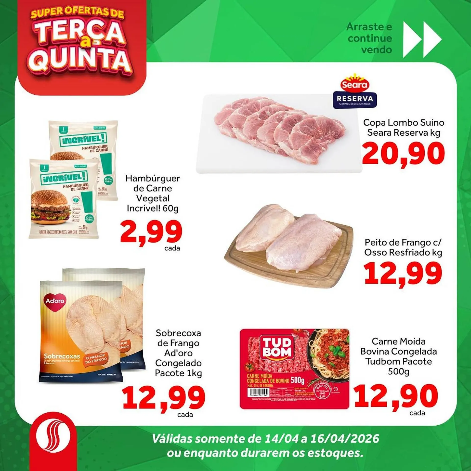 Encarte de Folheto Shibata Supermercados 14 de abril até 16 de abril 2026 - Pagina 2