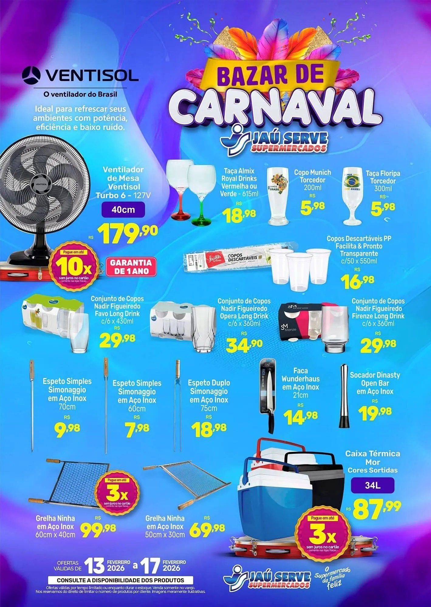 Catálogo Supermercados Jau Serve - 1