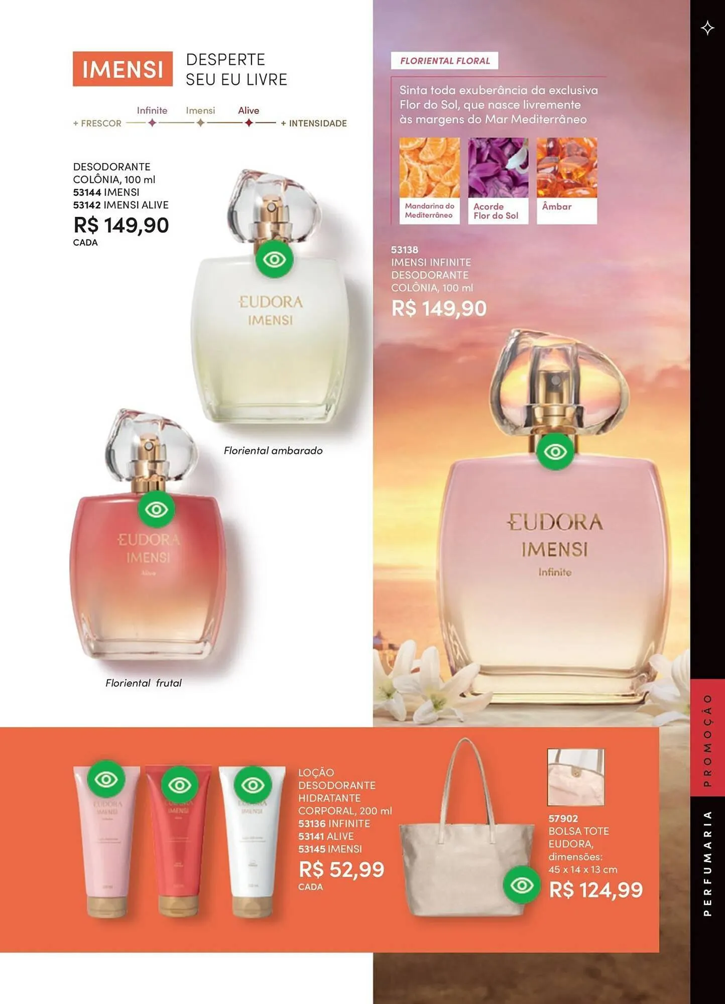 Encarte de Catálogo Eudora 8 de outubro até 8 de novembro 2025 - Pagina 57