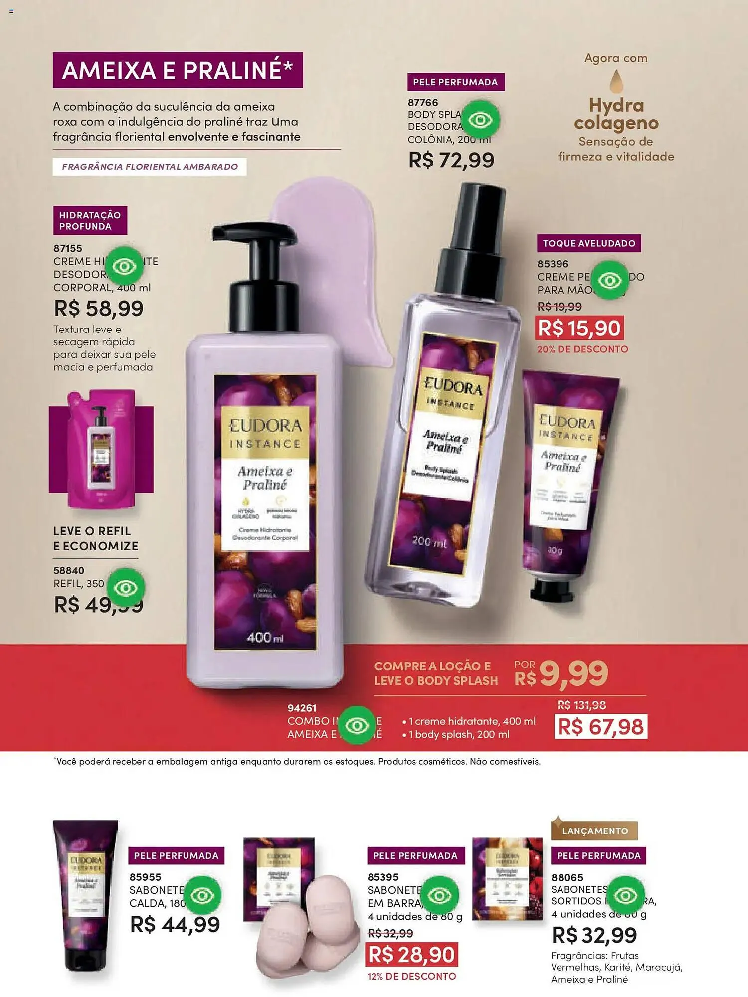 Encarte de Catálogo Eudora 8 de janeiro até 31 de janeiro 2026 - Pagina 53