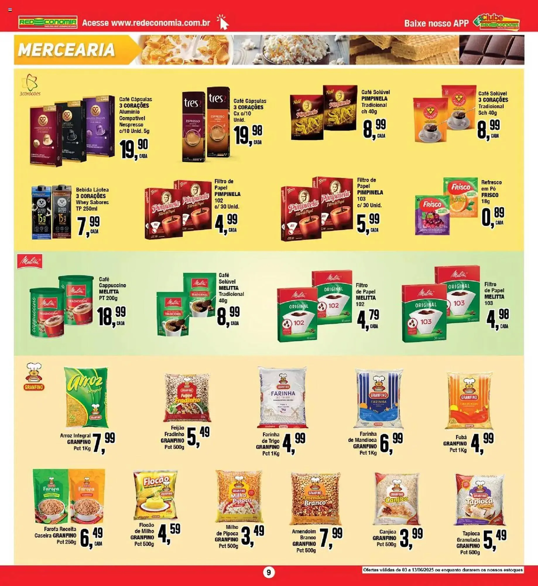 Encarte de Catálogo Redeconomia 3 de junho até 13 de junho 2025 - Pagina 9