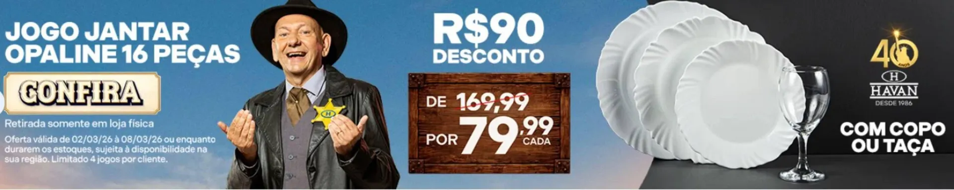 Encarte de Catálogo Lojas Havan 2 de março até 8 de março 2026 - Pagina 1