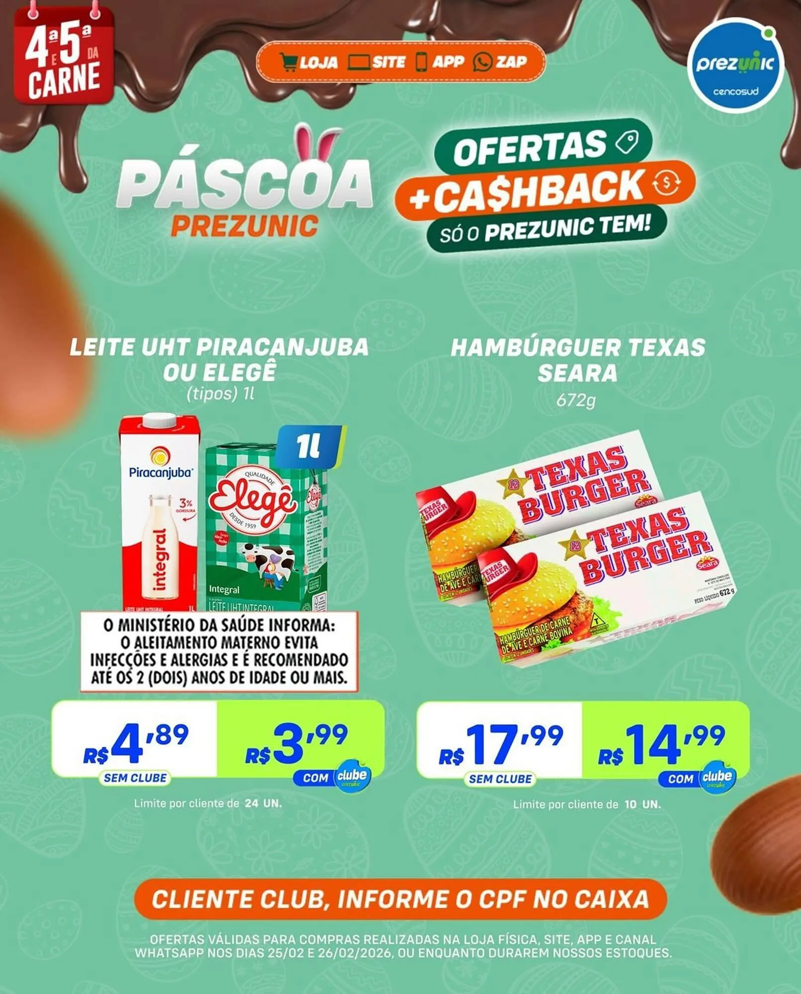 Encarte de Encarte Prezunic 25 de fevereiro até 26 de fevereiro 2026 - Pagina 5