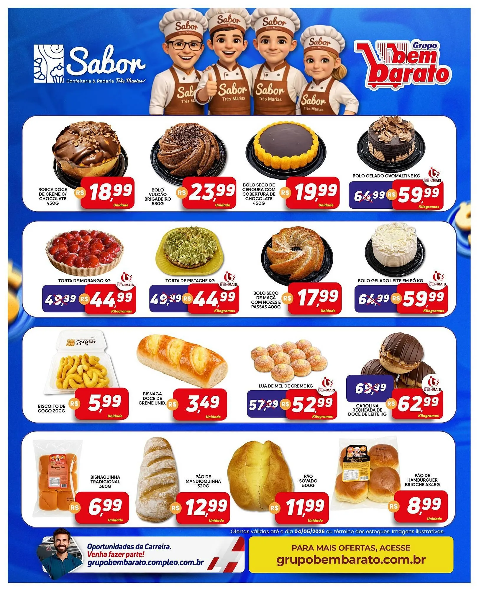 Encarte de Catálogo Supermercado Bem Barato 28 de abril até 4 de maio 2026 - Pagina 4