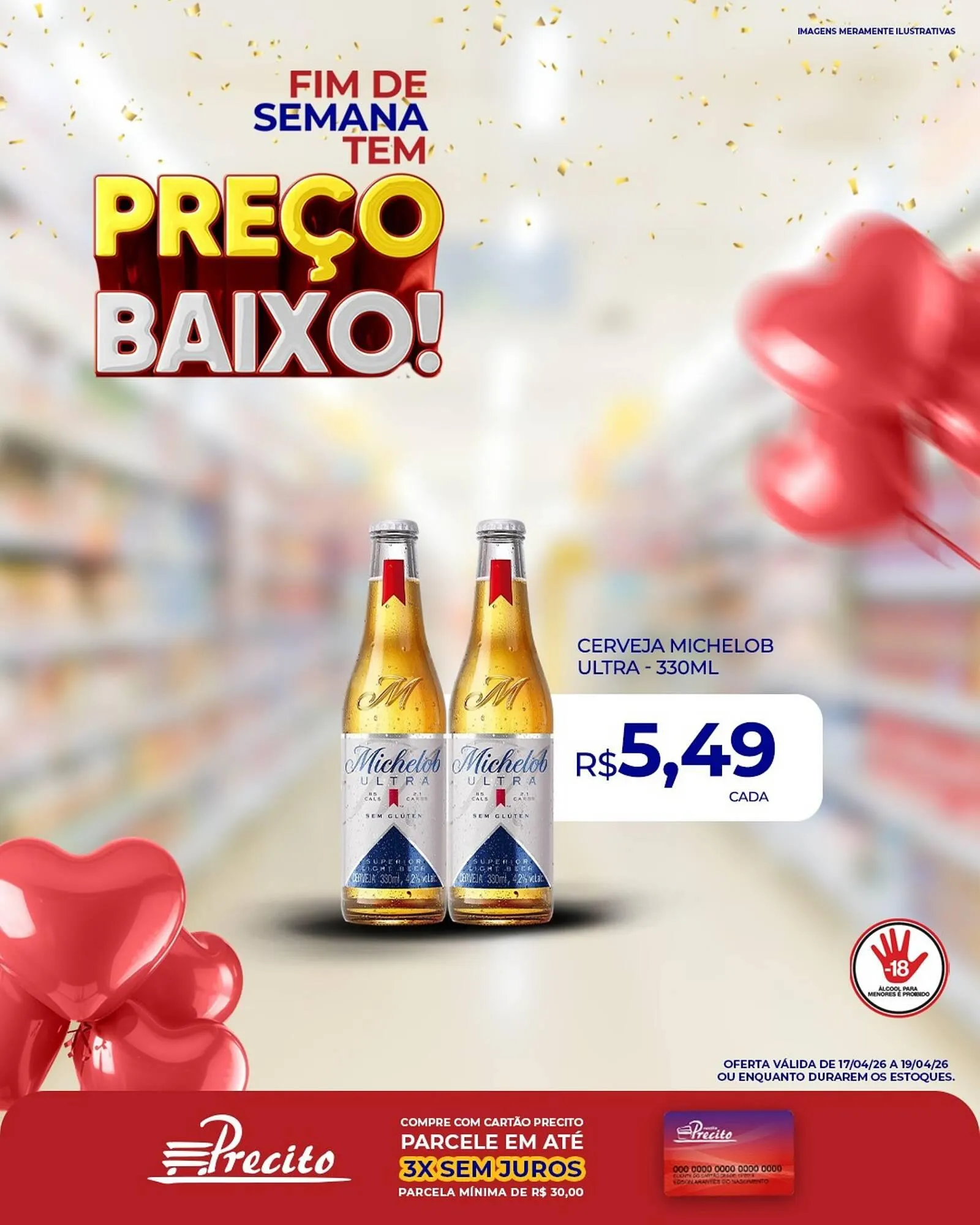 Encarte de Catálogo Supermercado Precito 17 de abril até 19 de abril 2026 - Pagina 4