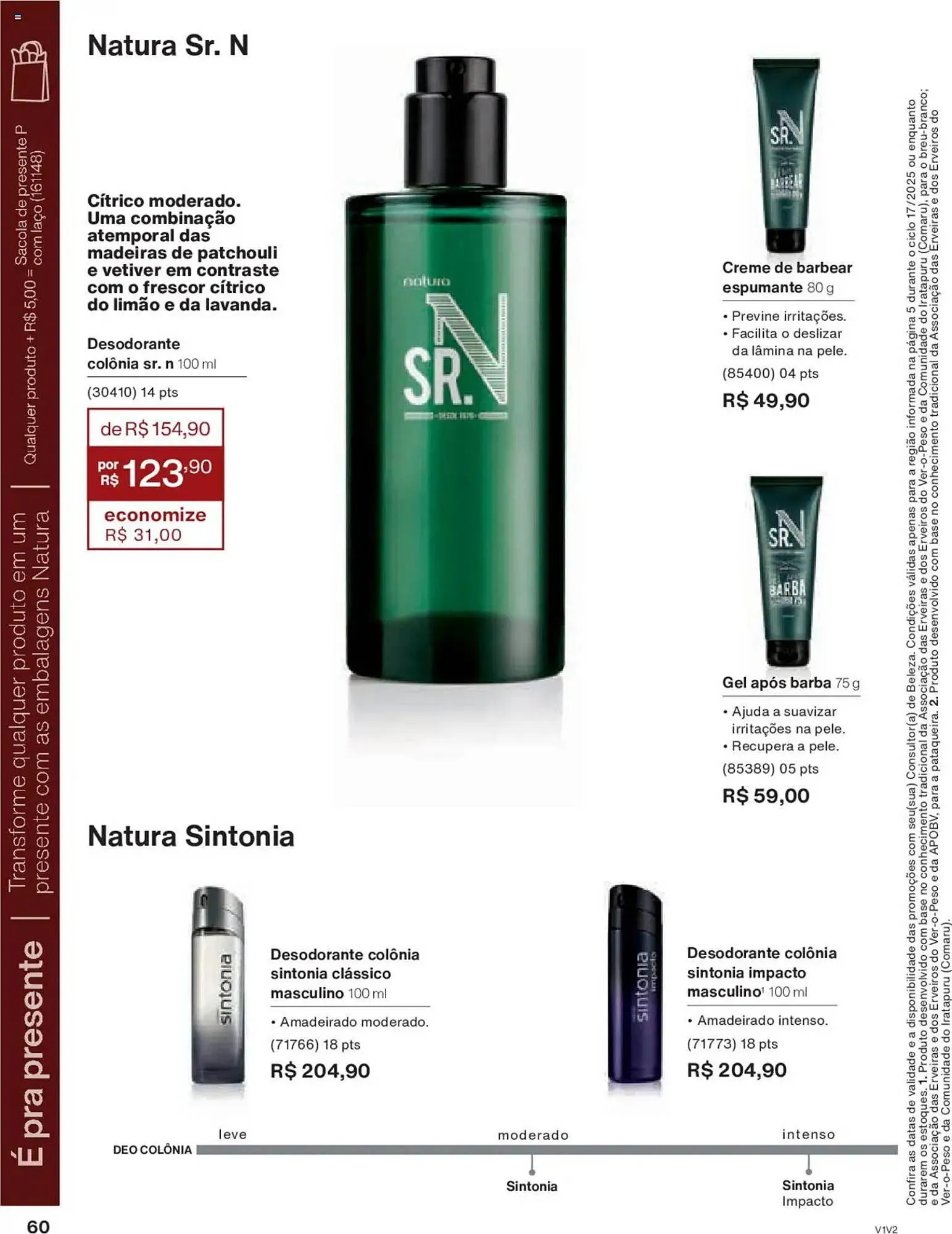 Encarte de Catálogo Natura 14 de outubro até 4 de novembro 2025 - Pagina 60