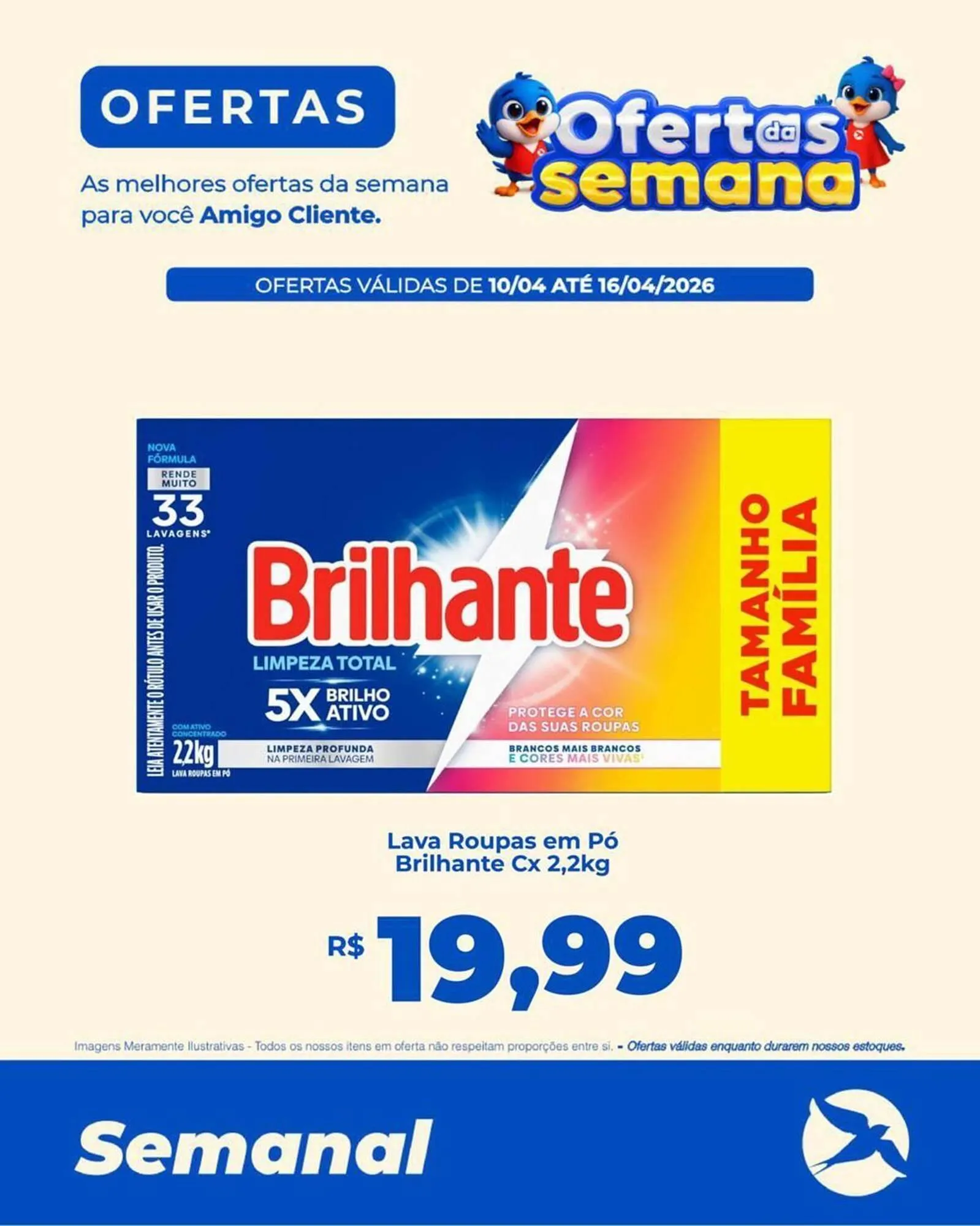 Encarte de Folheto Andorinha Hipermercado 10 de abril até 16 de abril 2026 - Pagina 7