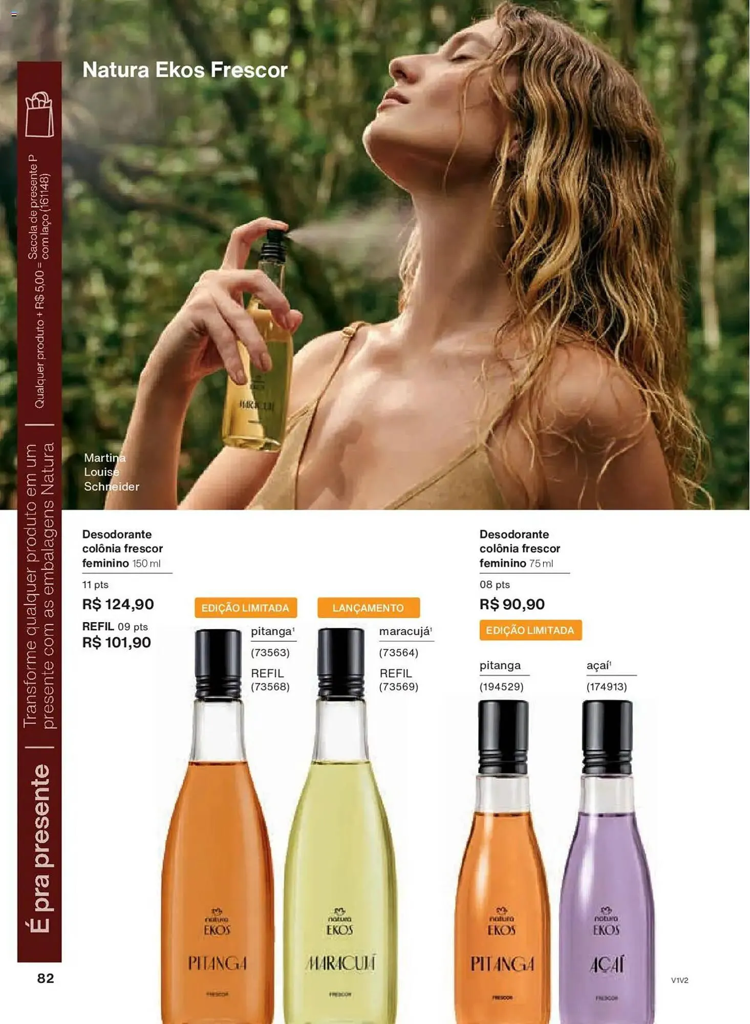Encarte de Catálogo Natura 14 de outubro até 4 de novembro 2025 - Pagina 82