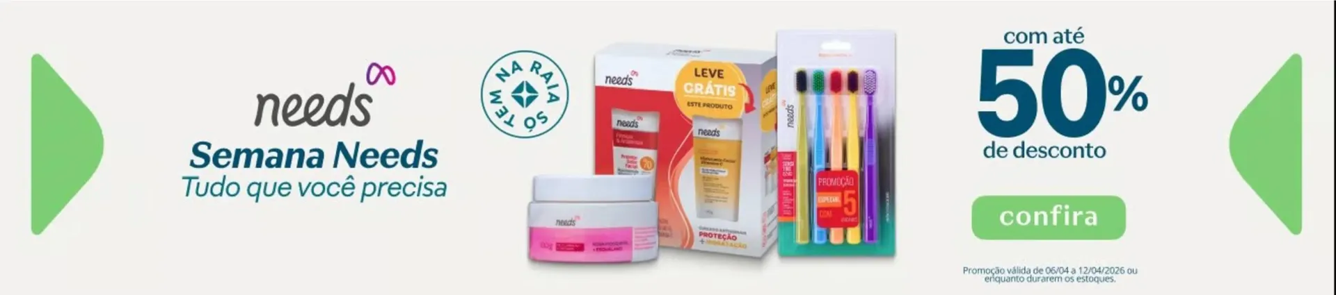 Encarte de Encarte Droga Raia 10 de abril até 12 de abril 2026 - Pagina 3