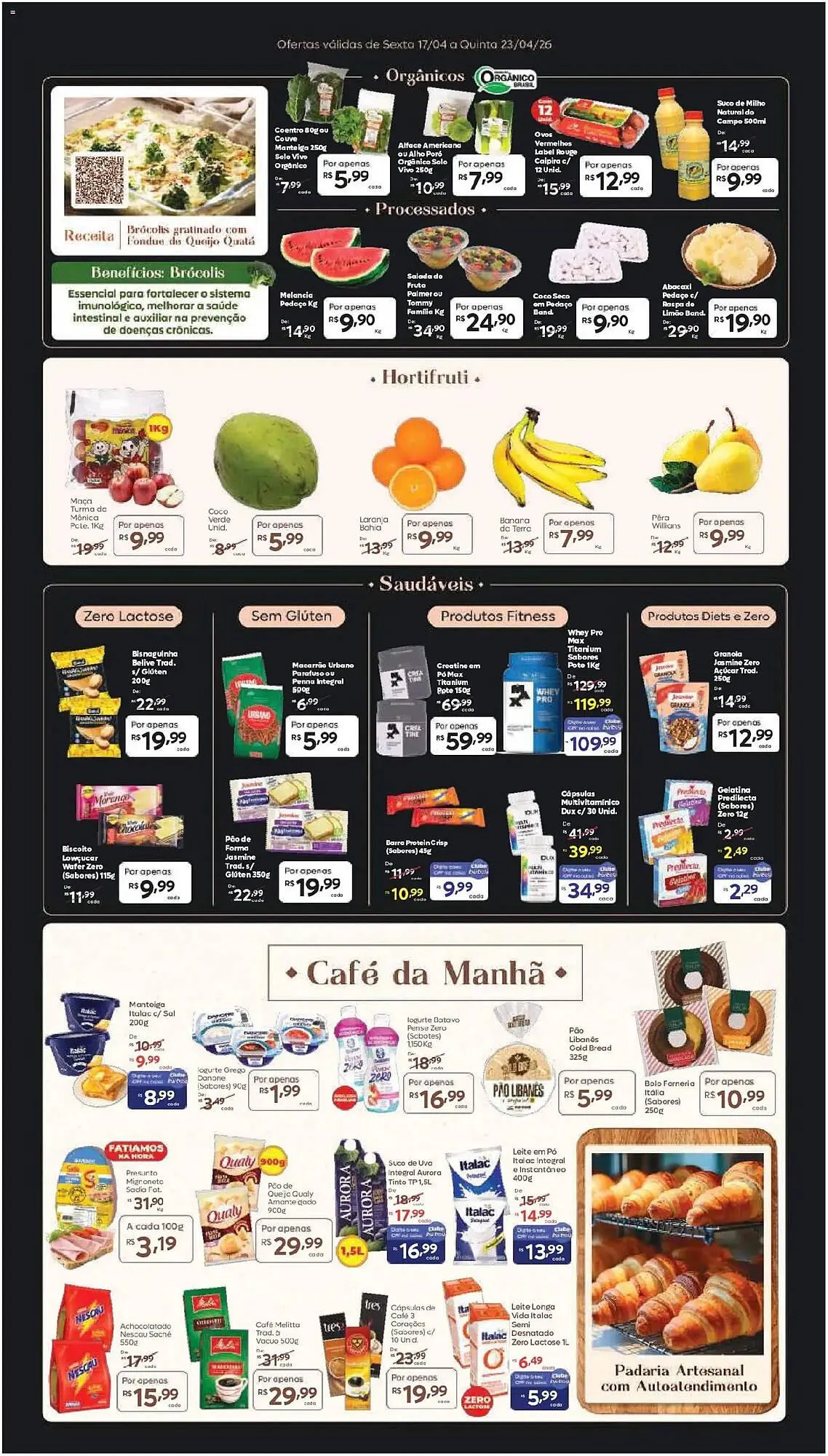 Encarte de Tabloide Barbosa Supermercados 17 de abril até 23 de abril 2026 - Pagina 2