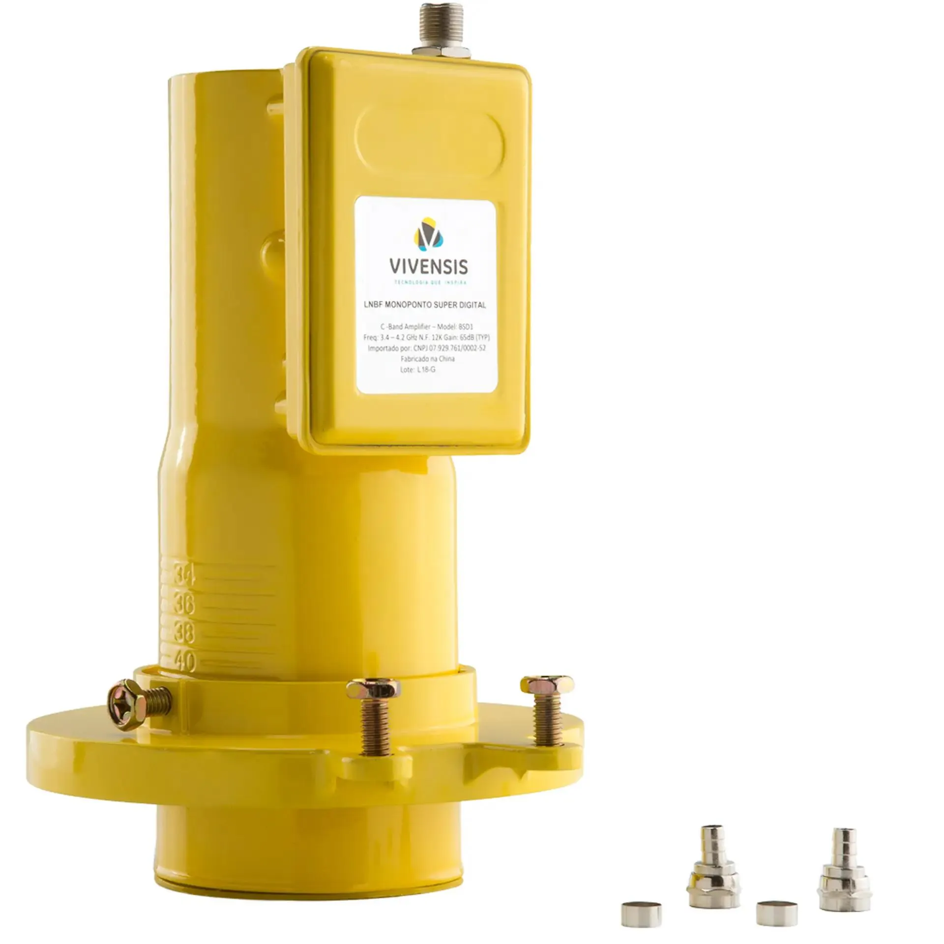 LNBF Vivensis Monoponto Super Digital Banda 4.2 GHz 10010