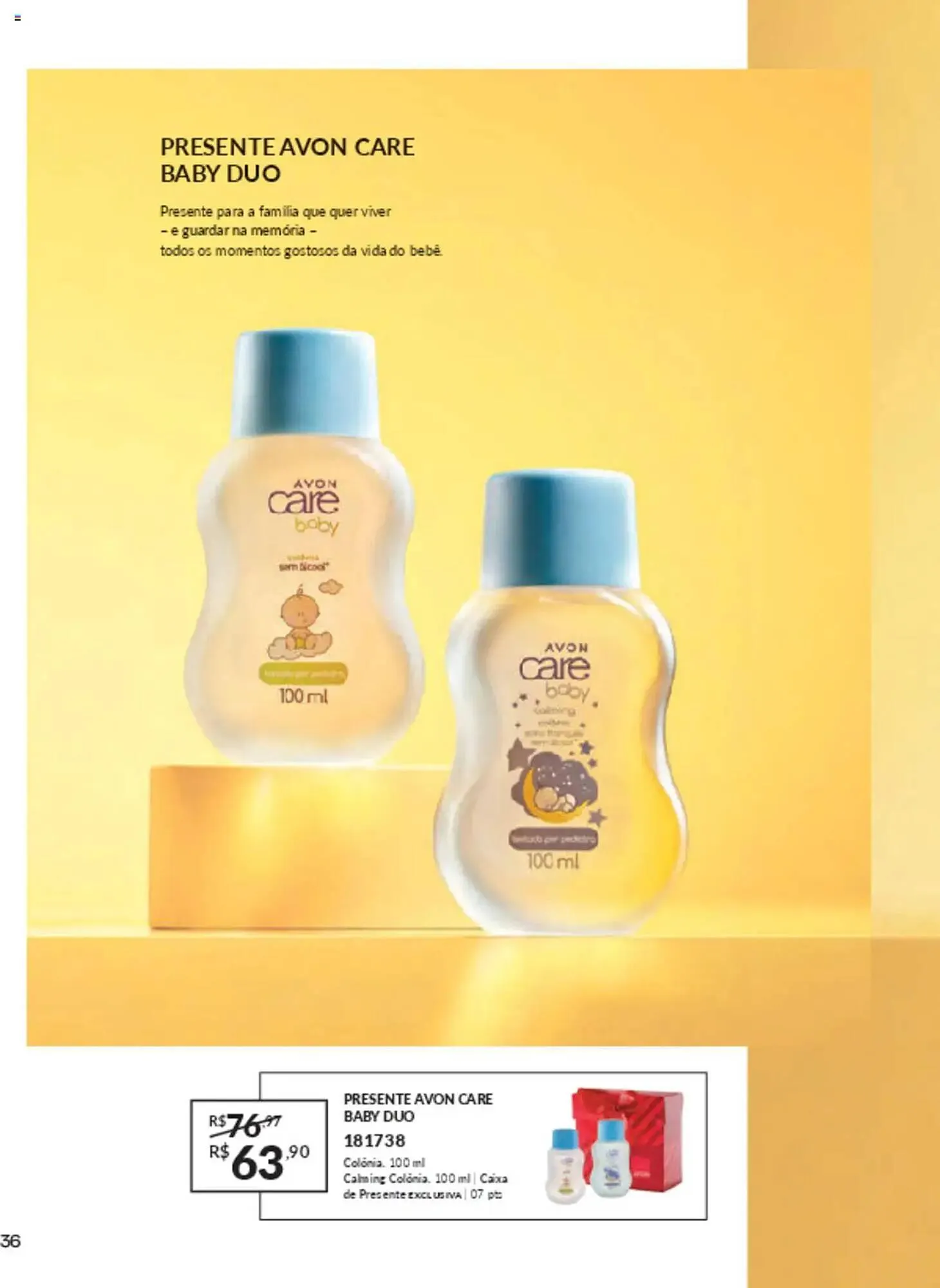 Encarte de Catálogo Avon 10 de março até 30 de junho 2025 - Pagina 36