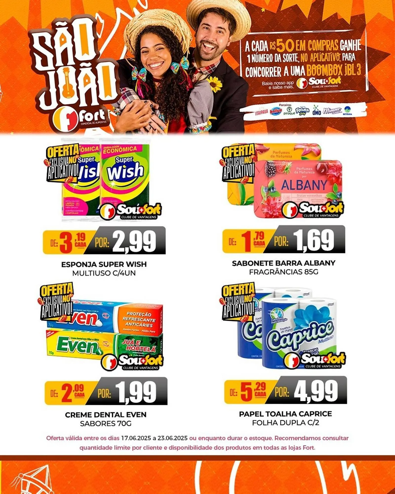 Encarte de Catálogo Fort Atacadista 17 de junho até 23 de junho 2025 - Pagina 4