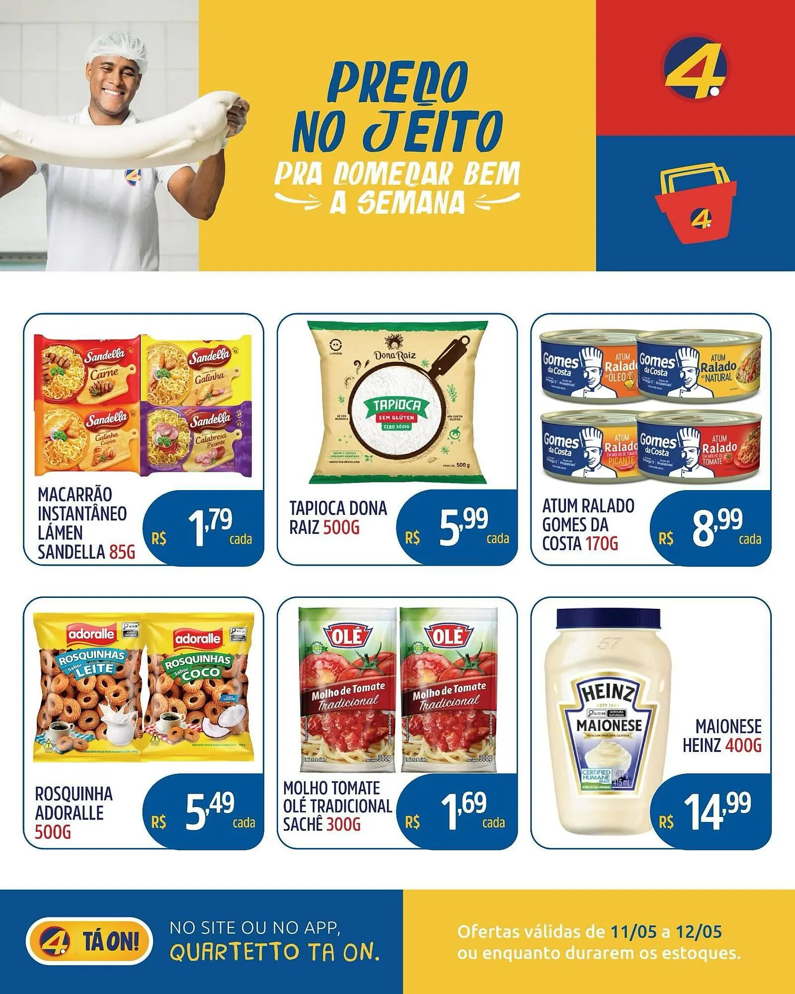 Encarte de Catálogo Quartetto Supermercados 11 de maio até 12 de maio 2026 - Pagina 3