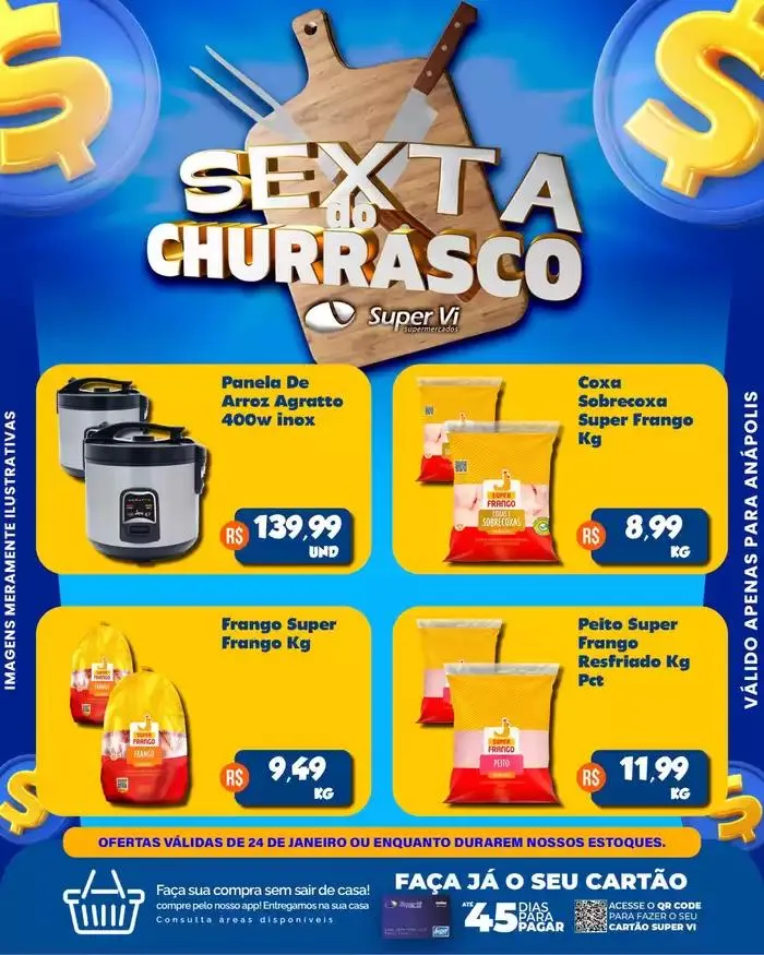 Encarte de Encarte Supervi Supermercados 24 de janeiro até 24 de janeiro 2025 - Pagina 1