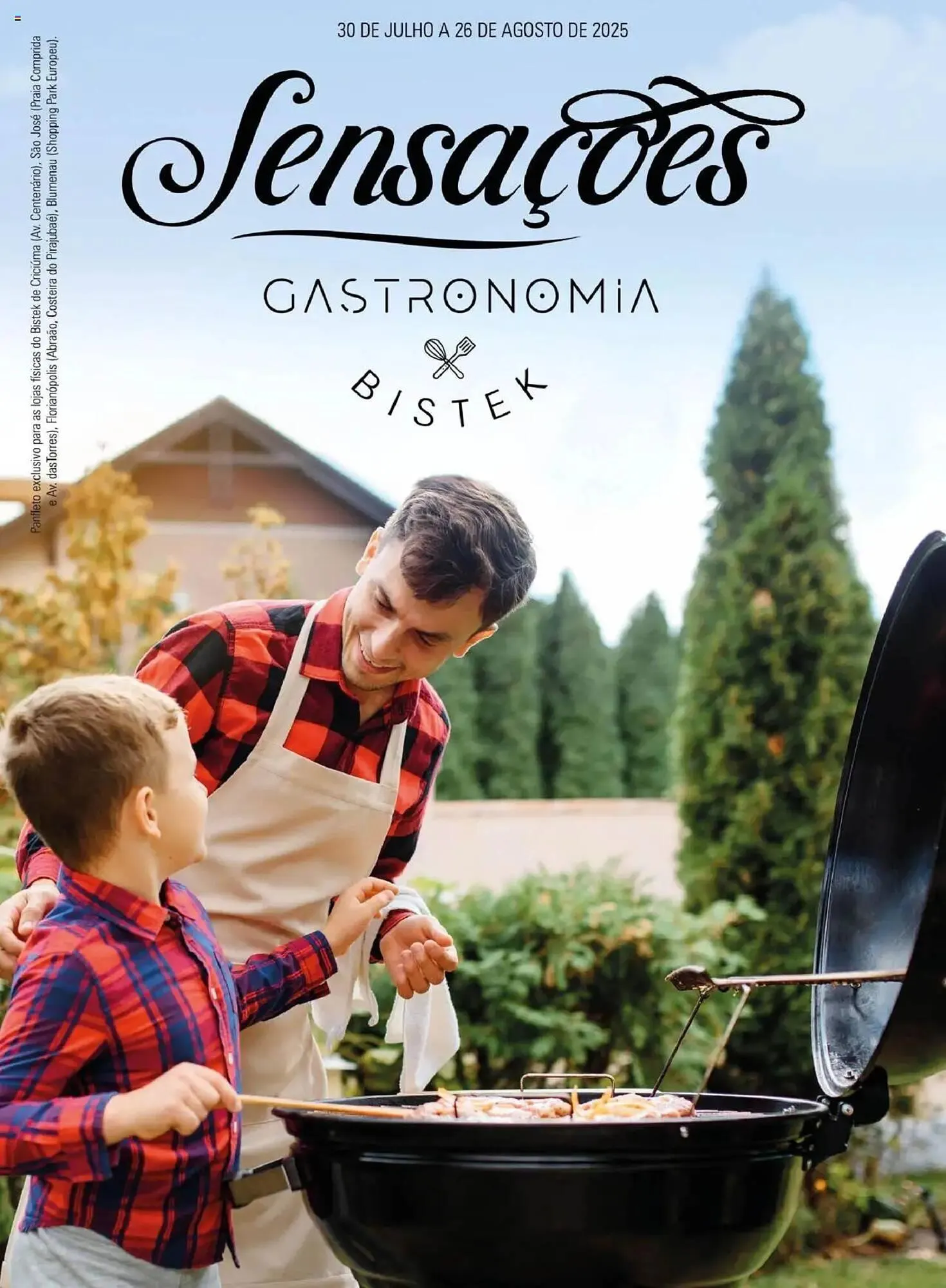 Encarte de Catálogo Bistek Supermercados 30 de julho até 27 de agosto 2025 - Pagina 1